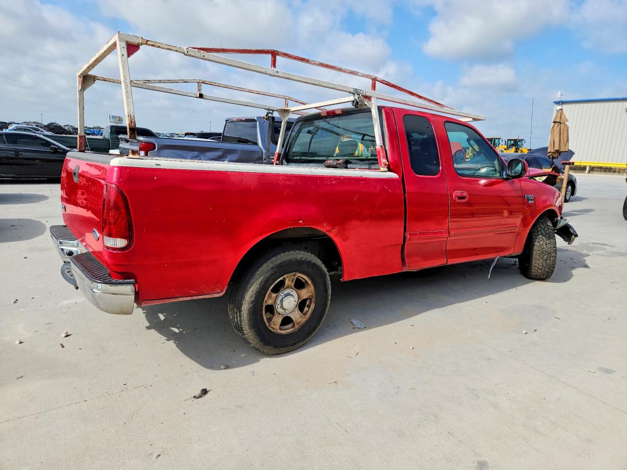 2003 Ford F-150 Красный vin: 1FTRX17W93NB88687