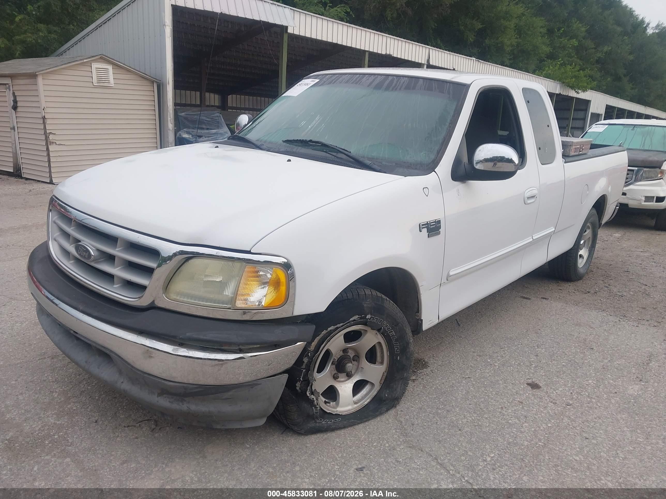 1999 Ford F-150 Lariat/work Series/xl/xlt White vin: 1FTRX17W9XKA06185