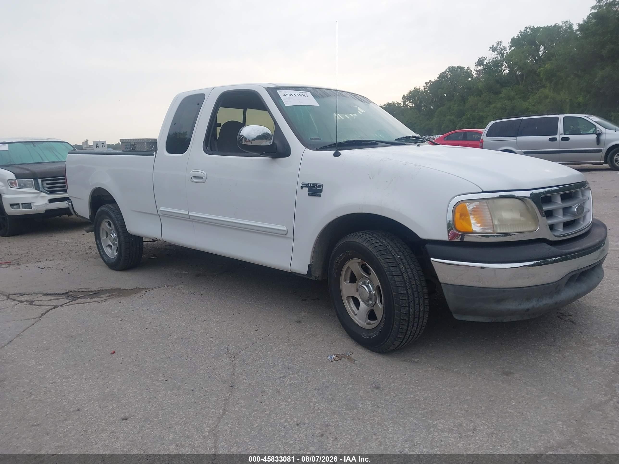 1999 Ford F-150 Lariat/work Series/xl/xlt White vin: 1FTRX17W9XKA06185
