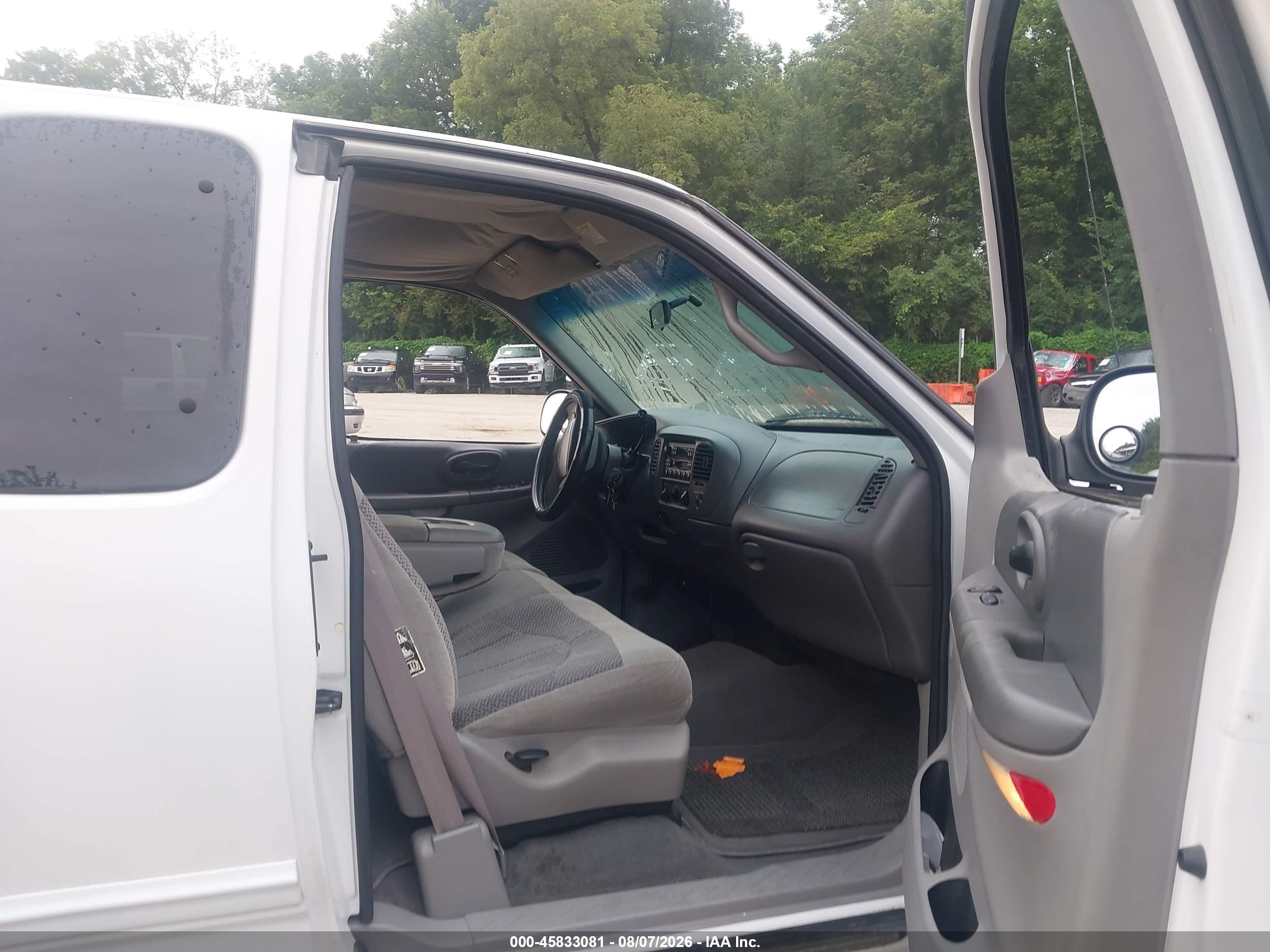 1999 Ford F-150 Lariat/work Series/xl/xlt White vin: 1FTRX17W9XKA06185