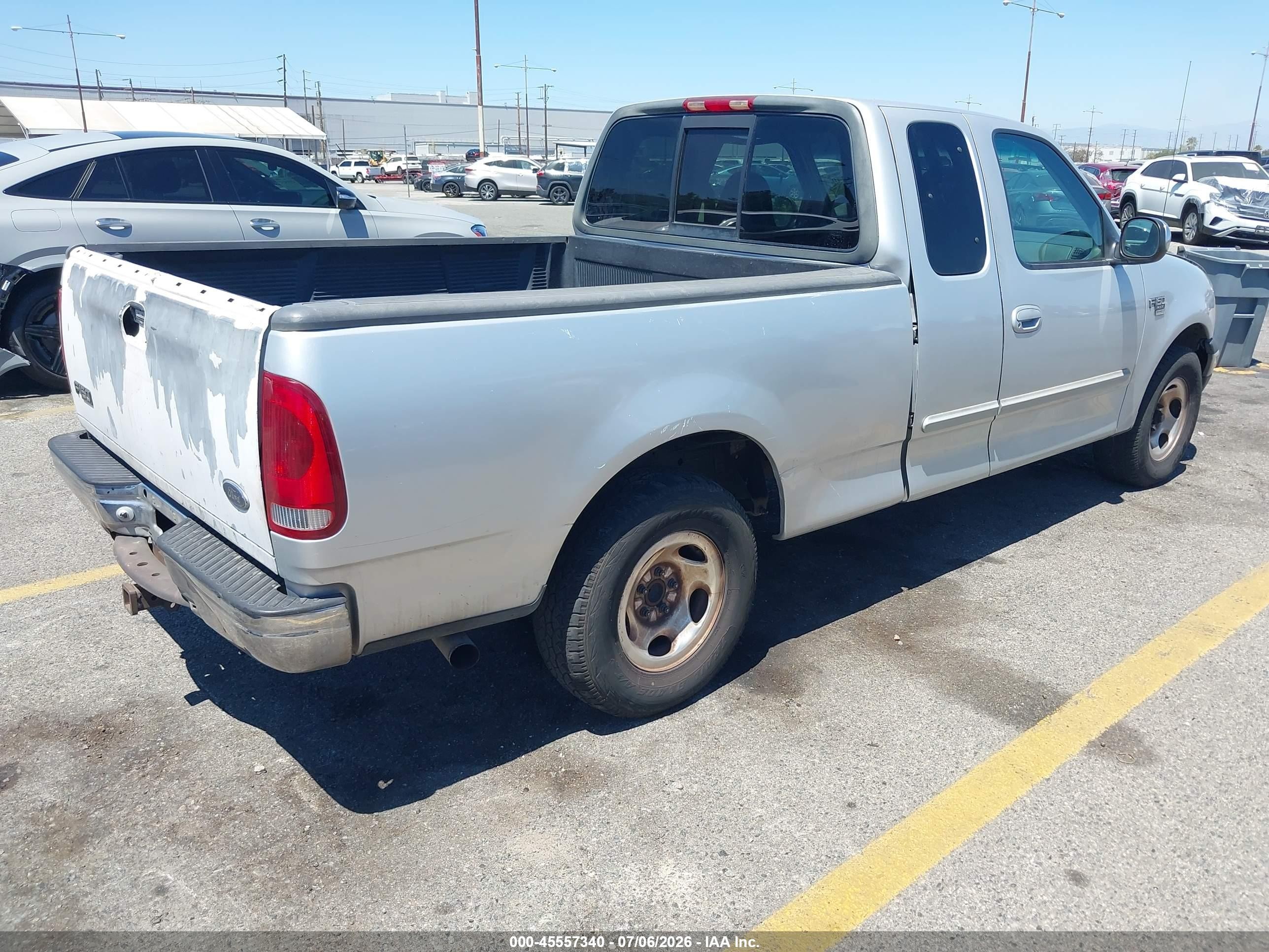 1999 Ford F-150 Lariat/work Series/xl/xlt Silver vin: 1FTRX17W9XKC17953