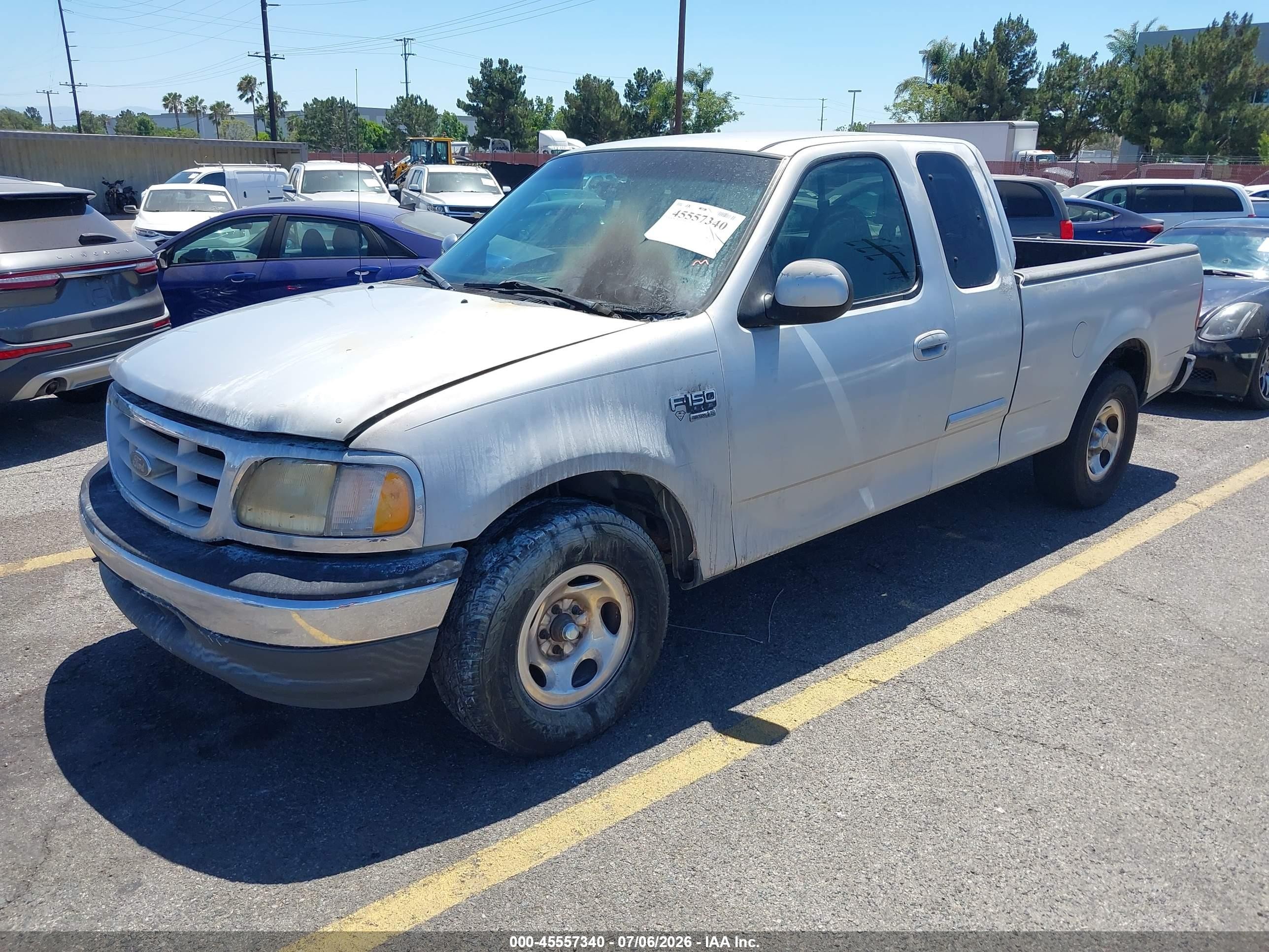 1999 Ford F-150 Lariat/work Series/xl/xlt Silver vin: 1FTRX17W9XKC17953