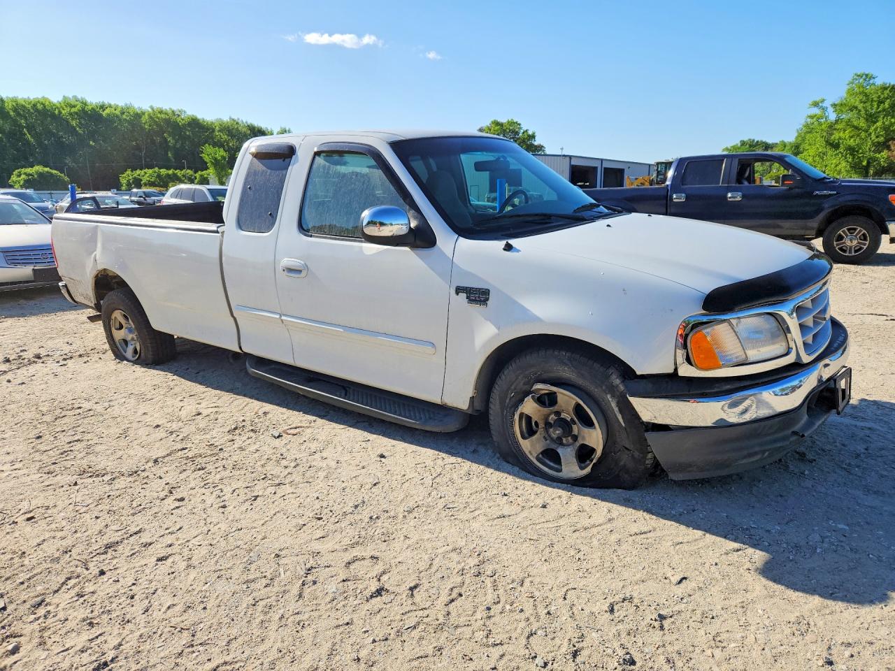 1999 Ford F150 White vin: 1FTRX17W9XNB70793