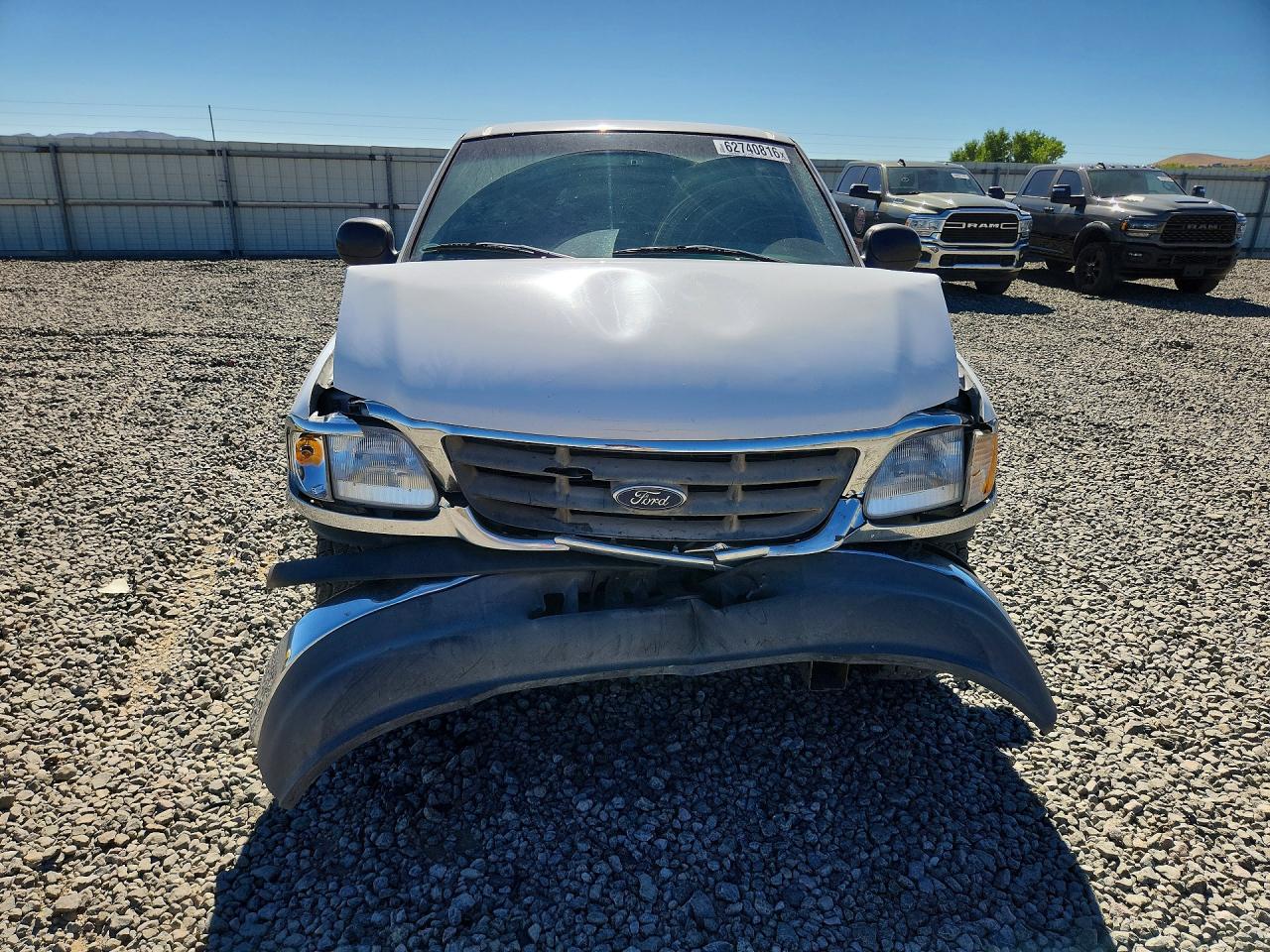 2002 Ford F150 White vin: 1FTRX17WX2NB10952
