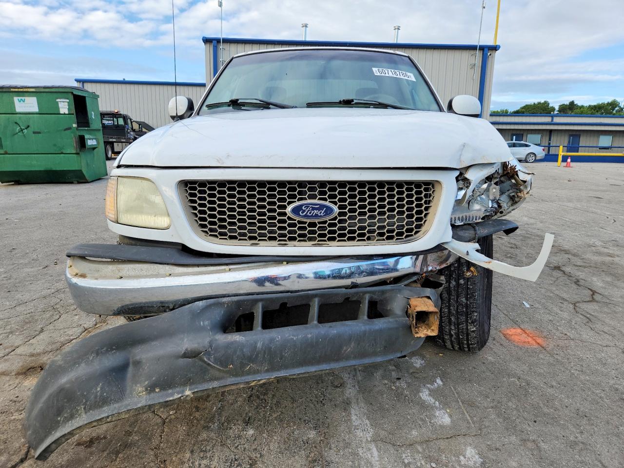2002 Ford F150 White vin: 1FTRX17WX2NB27282