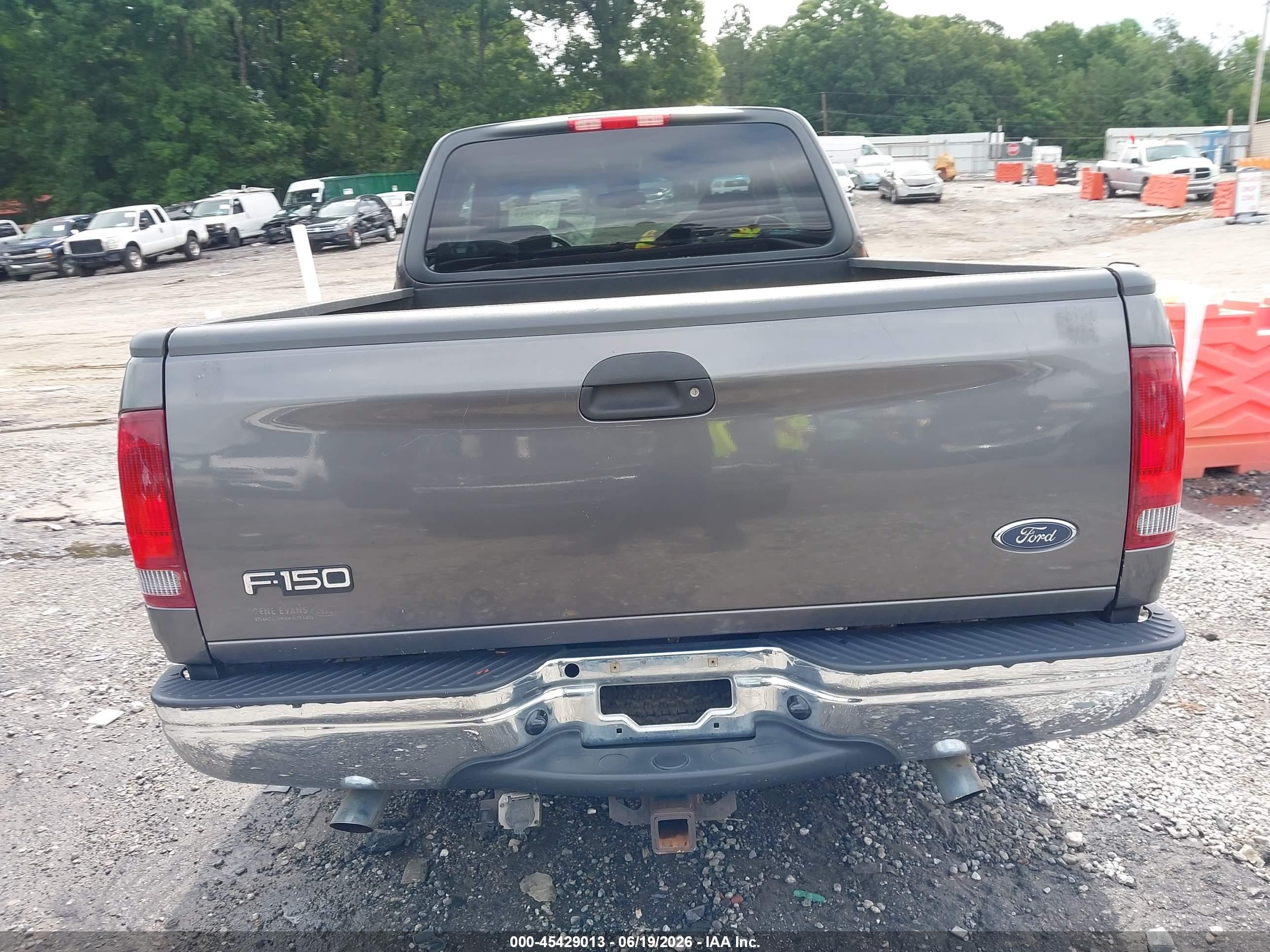 2002 Ford F-150 Lariat/xl/xlt Gray vin: 1FTRX17WX2NB55261