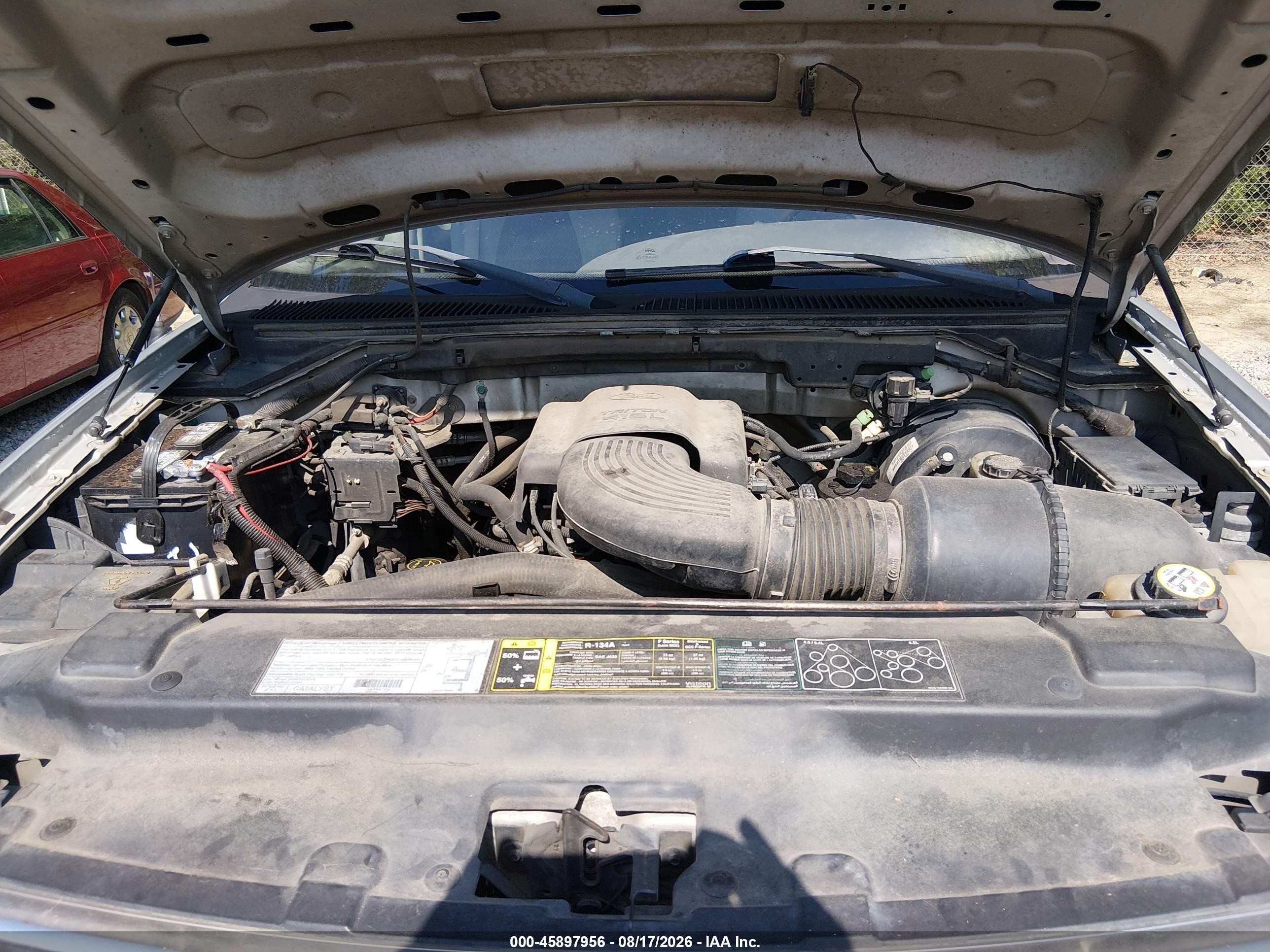 2003 Ford F-150 Lariat/xl/xlt Silver vin: 1FTRX17WX3NB24254