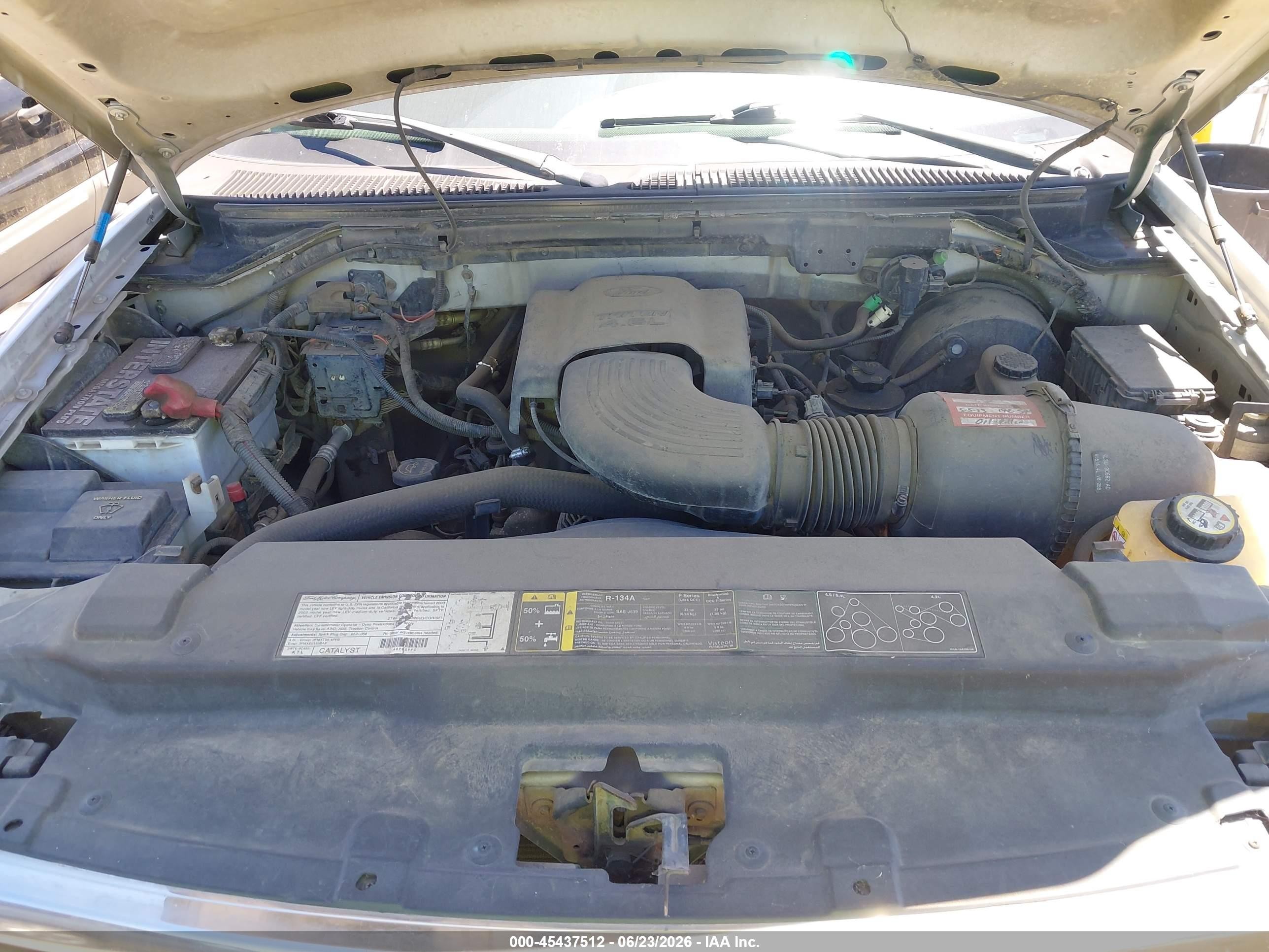 2003 Ford F-150 Lariat/xl/xlt Серый vin: 1FTRX17WX3NB63460