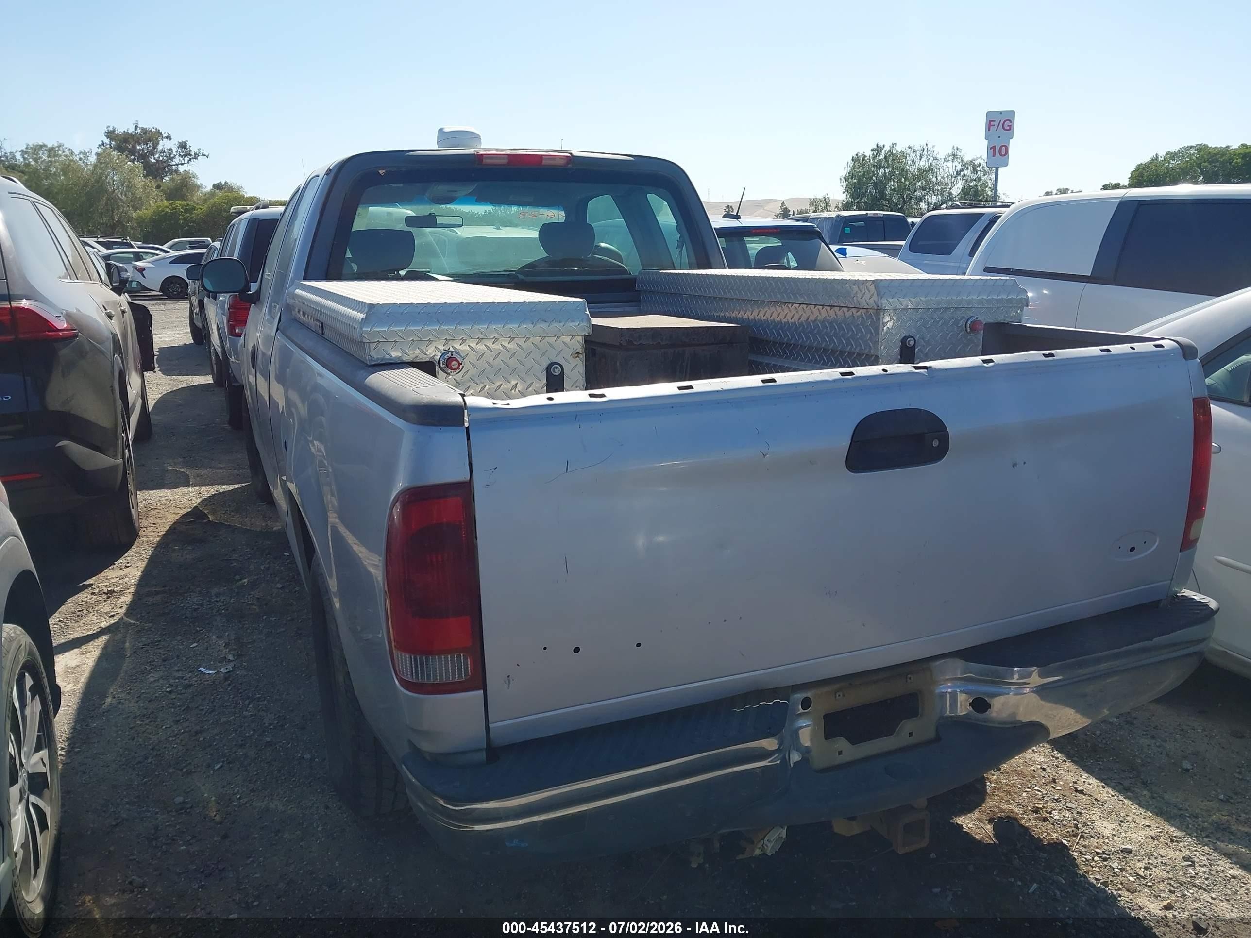 2003 Ford F-150 Lariat/xl/xlt Серый vin: 1FTRX17WX3NB63460