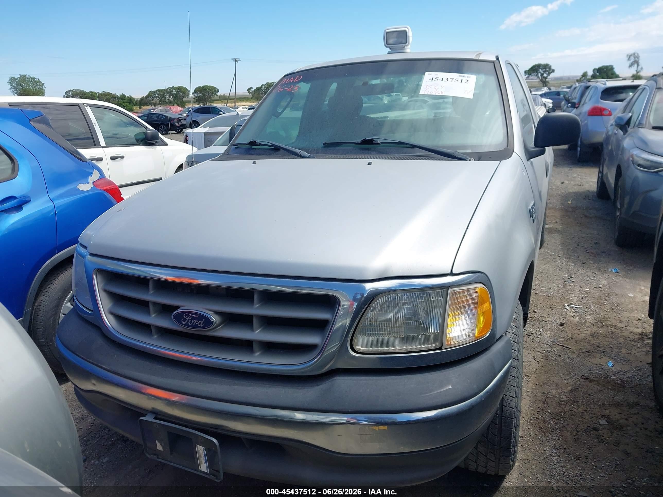 2003 Ford F-150 Lariat/xl/xlt Серый vin: 1FTRX17WX3NB63460