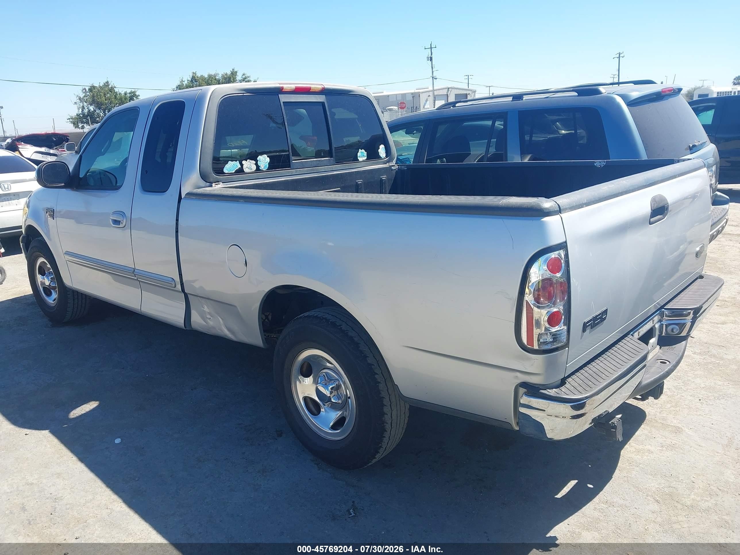 2000 Ford F-150 Lariat/work Series/xl/xlt Gray vin: 1FTRX17WXYKA29055