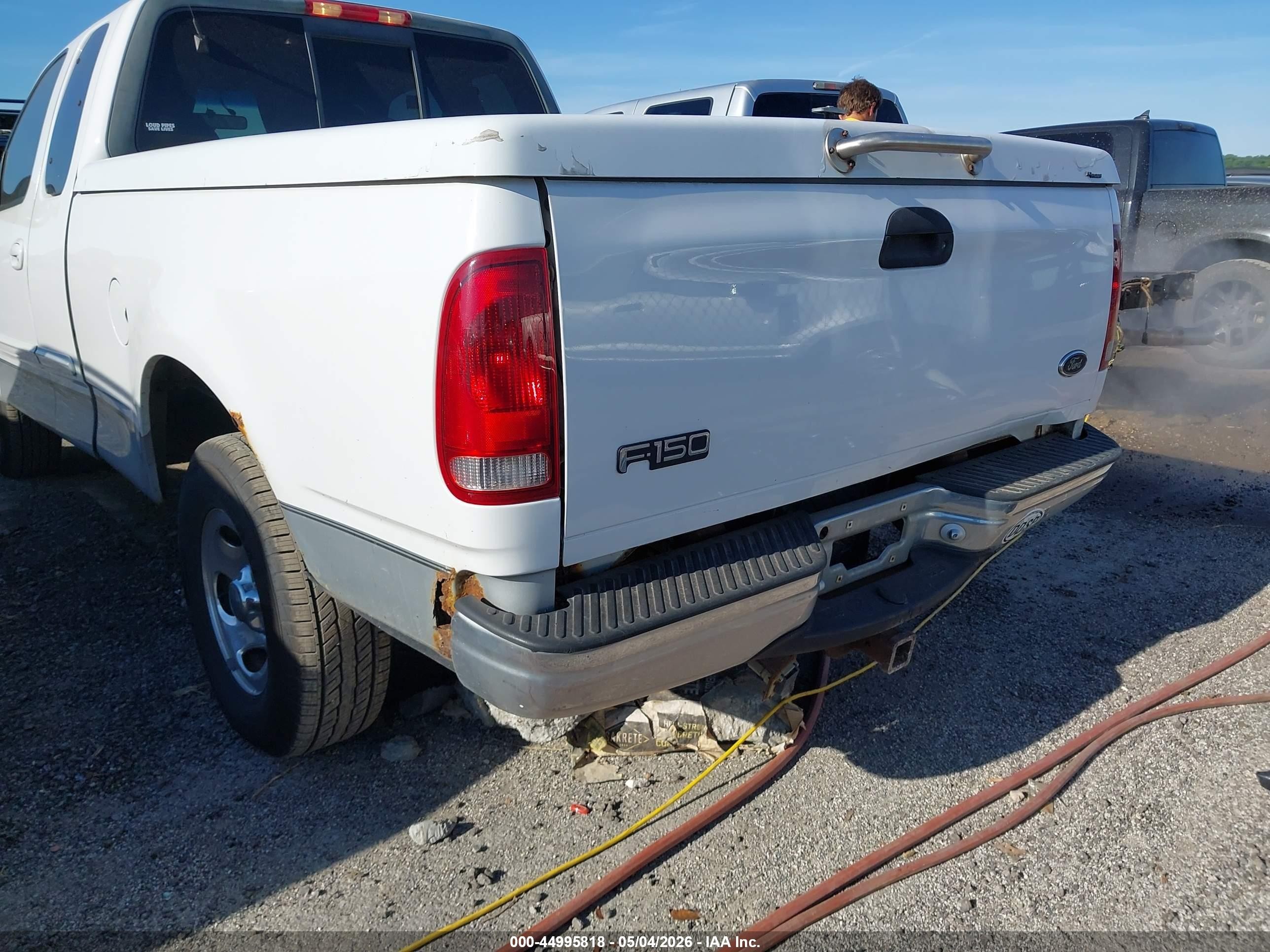 2000 Ford F-150 Lariat/work Series/xl/xlt White vin: 1FTRX17WXYKA55087