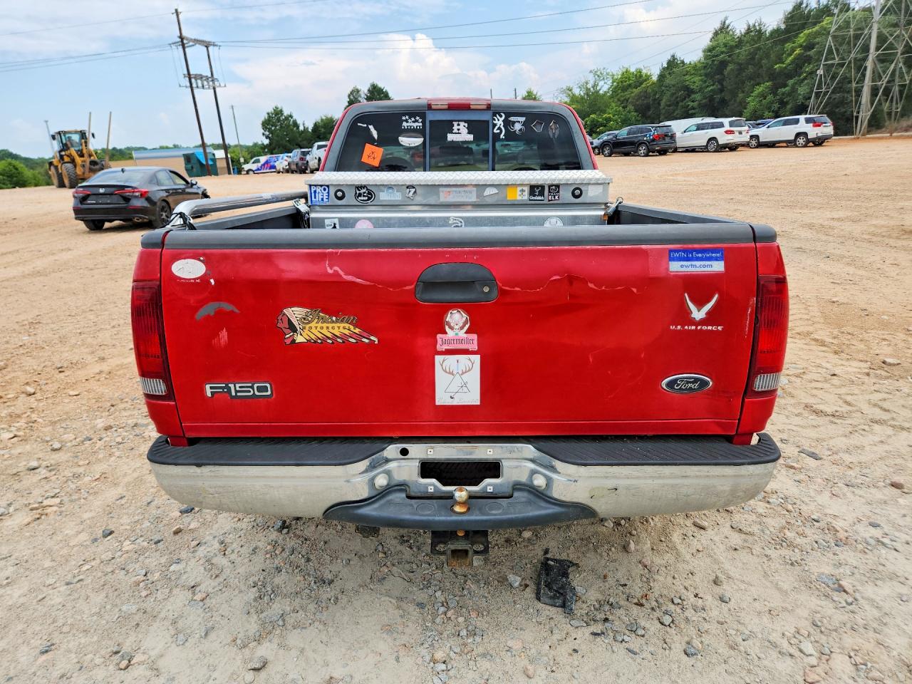 2000 Ford F150 Red vin: 1FTRX17WXYNA75872