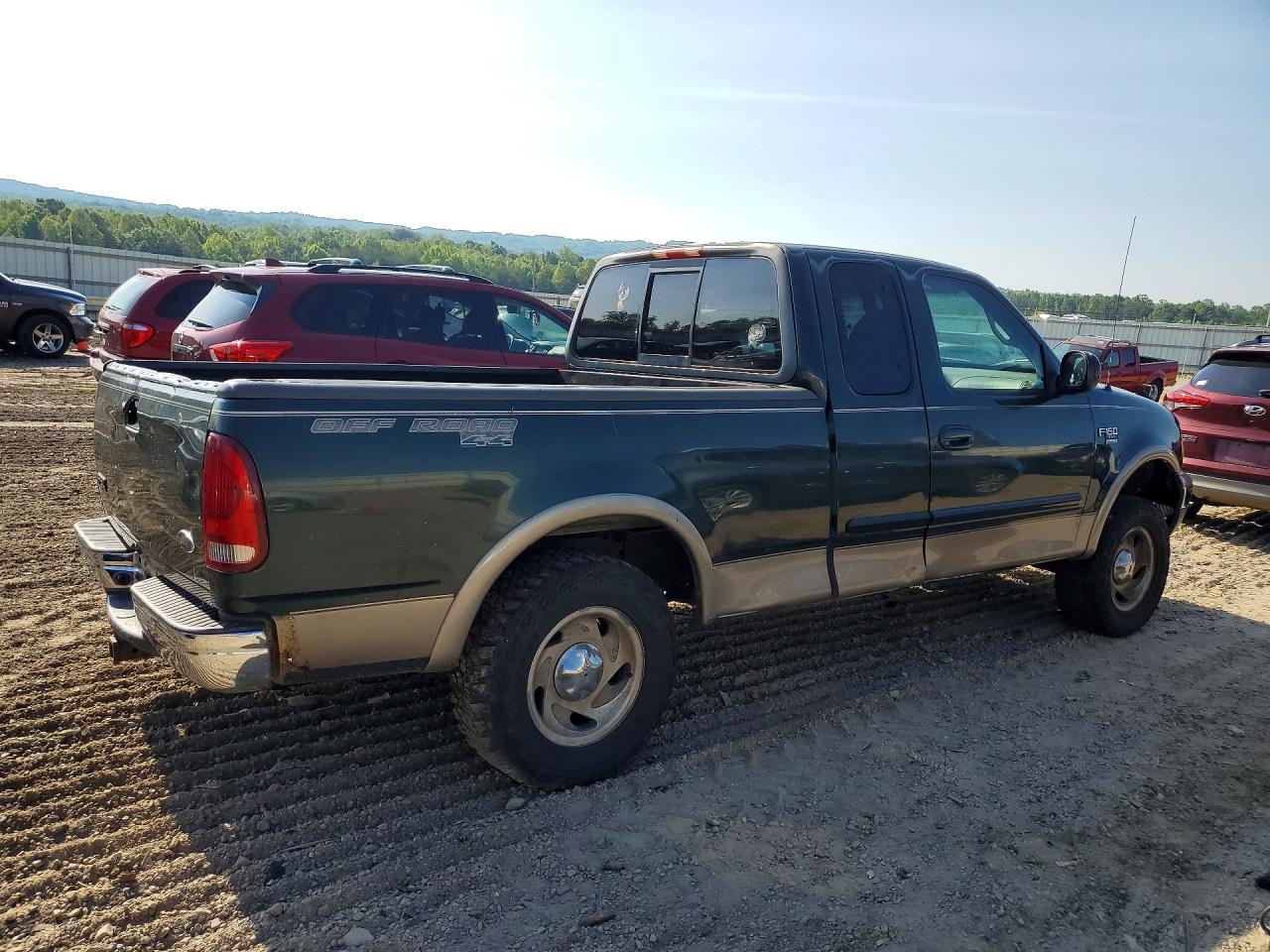 2001 Ford F150 Green vin: 1FTRX18L01KF00012