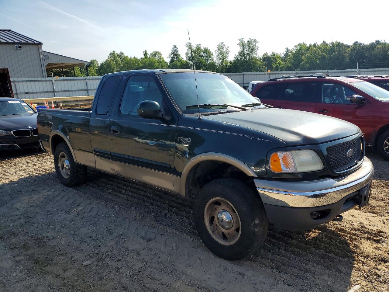 2001 Ford F150 Green vin: 1FTRX18L01KF00012