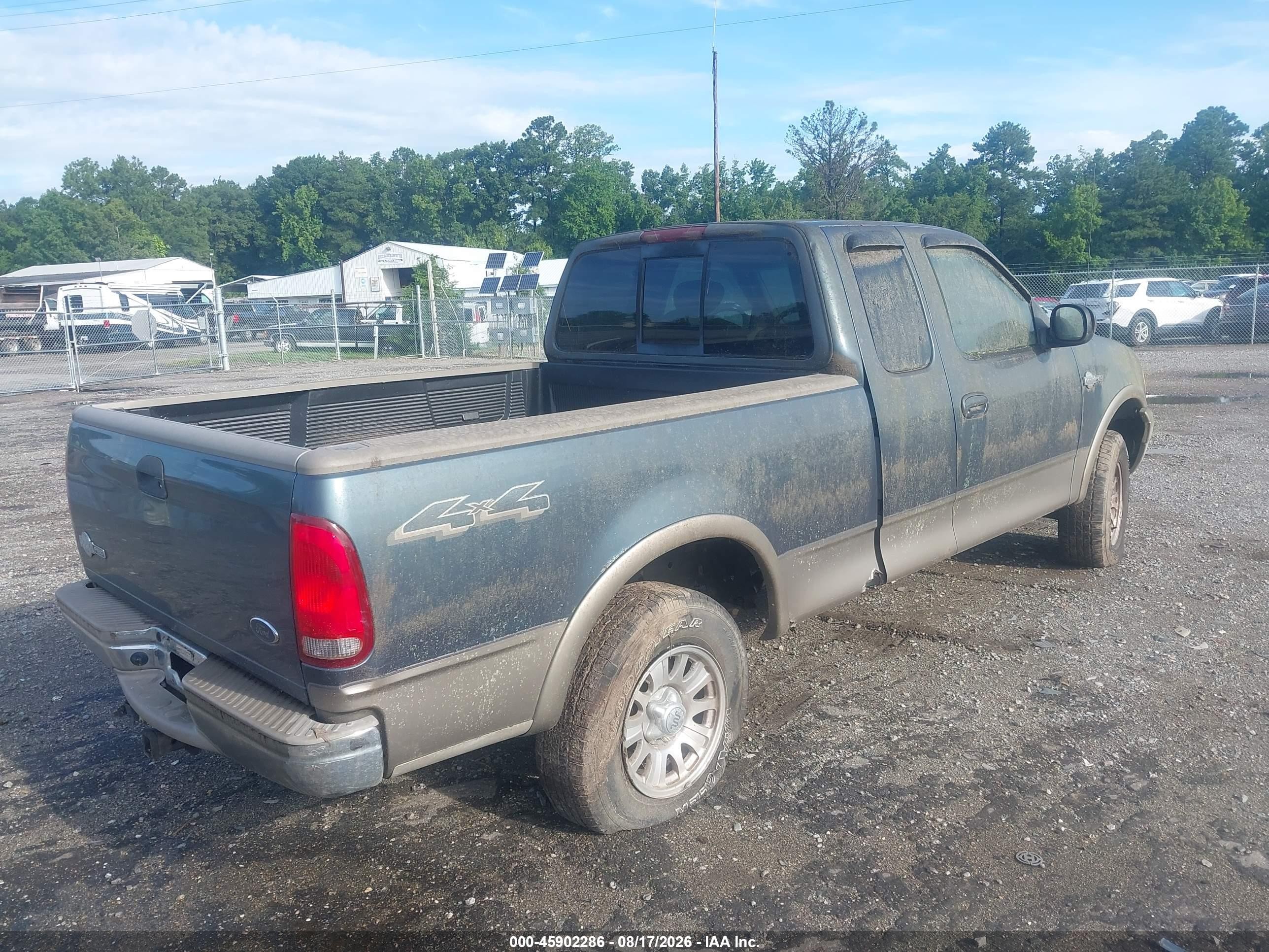 2002 Ford F-150 Lariat/xl/xlt Green vin: 1FTRX18L02KD29182