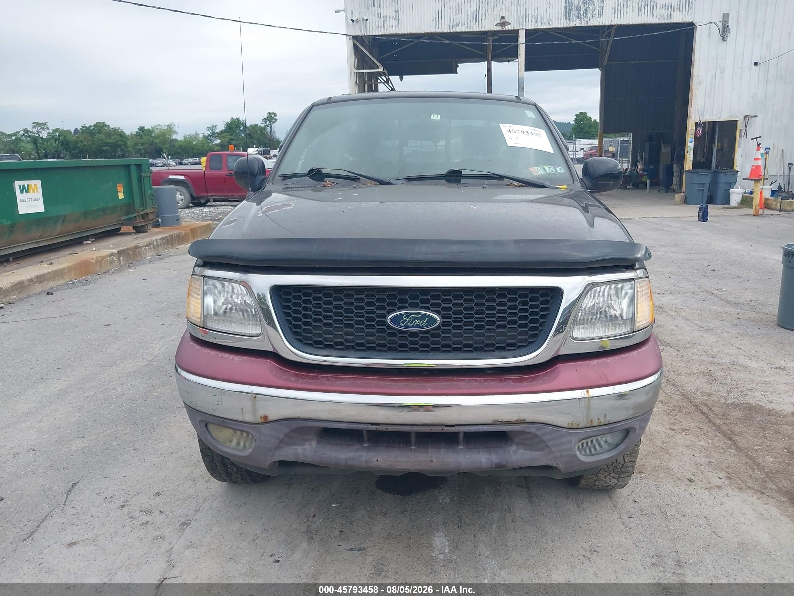 2003 Ford F-150 Lariat/xl/xlt Red vin: 1FTRX18L03NA54364