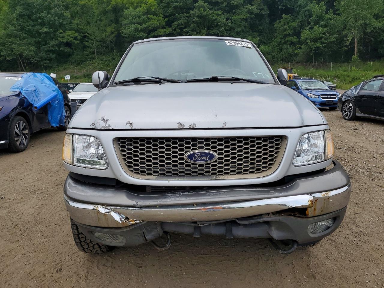 2003 Ford F150 Gray vin: 1FTRX18L03NA92385