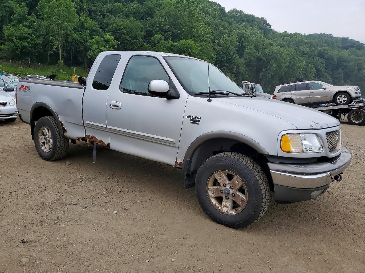 2003 Ford F150 Gray vin: 1FTRX18L03NA92385