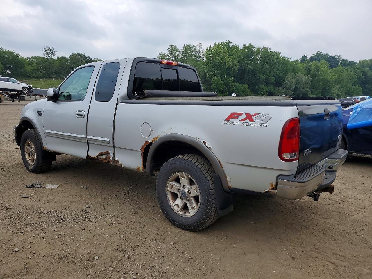 2003 Ford F150 Gray vin: 1FTRX18L03NA92385