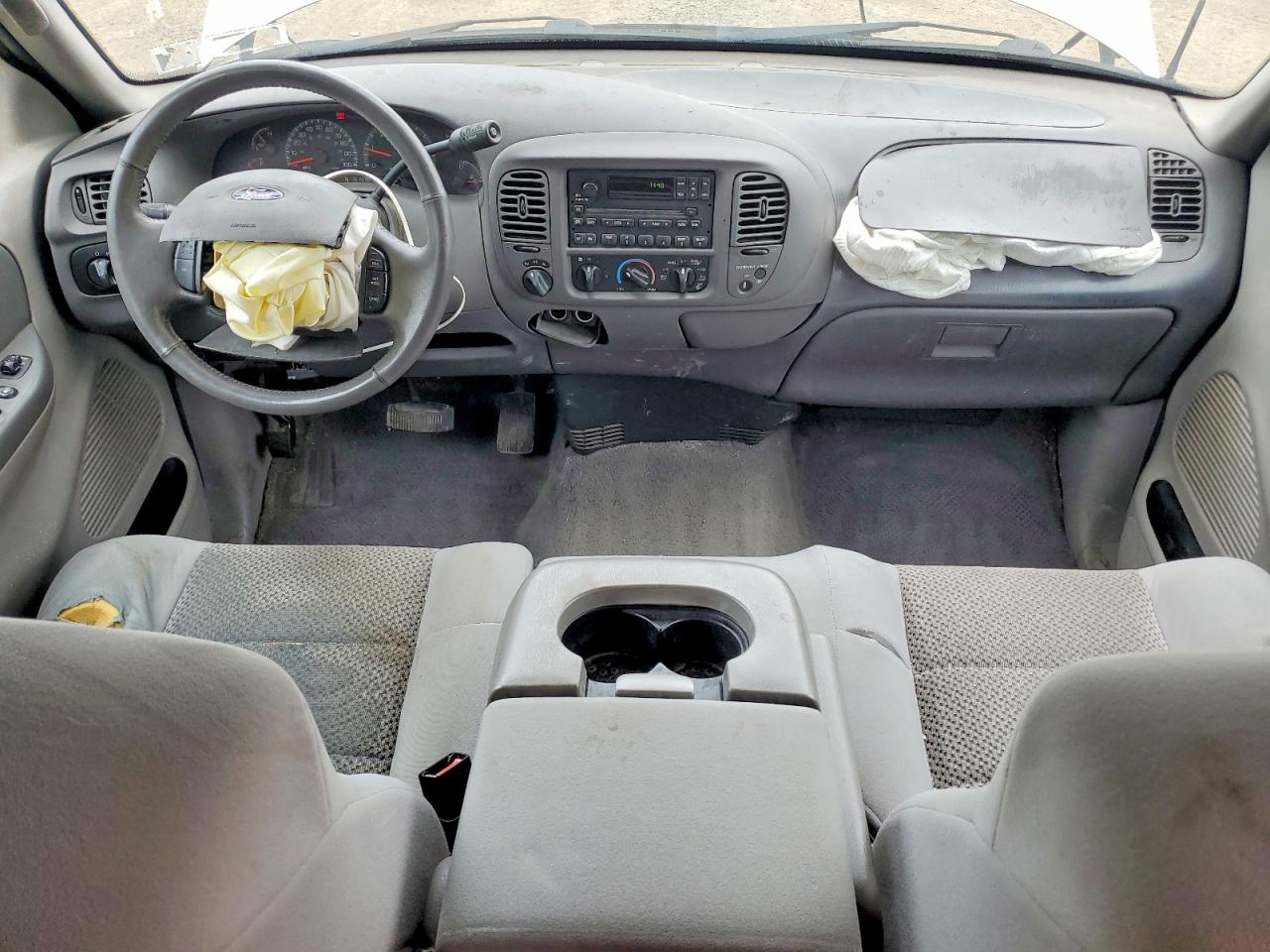 2003 Ford F150 Gray vin: 1FTRX18L03NA92385
