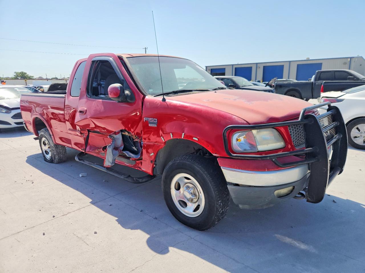 1999 Ford F150 Red vin: 1FTRX18L0XKB98343