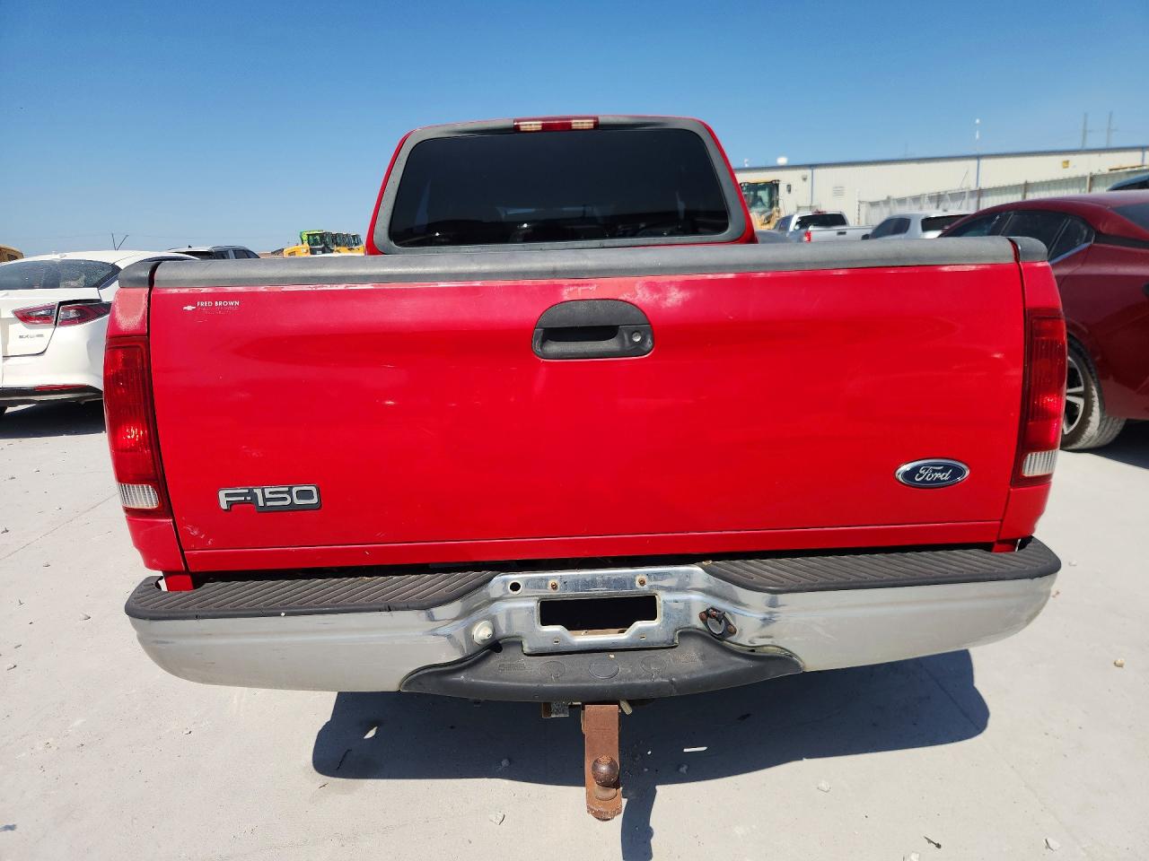 1999 Ford F150 Red vin: 1FTRX18L0XKB98343