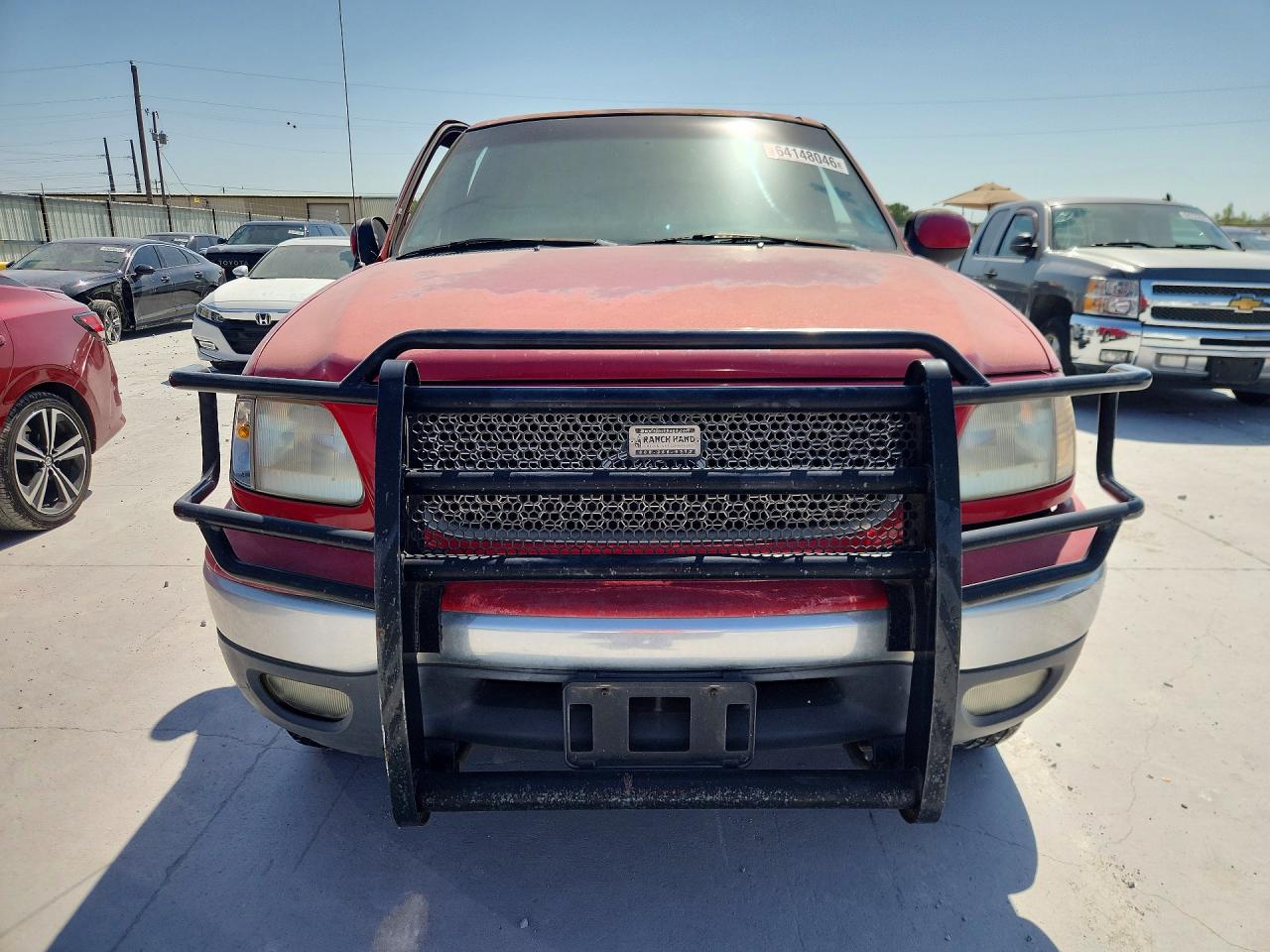 1999 Ford F150 Red vin: 1FTRX18L0XKB98343