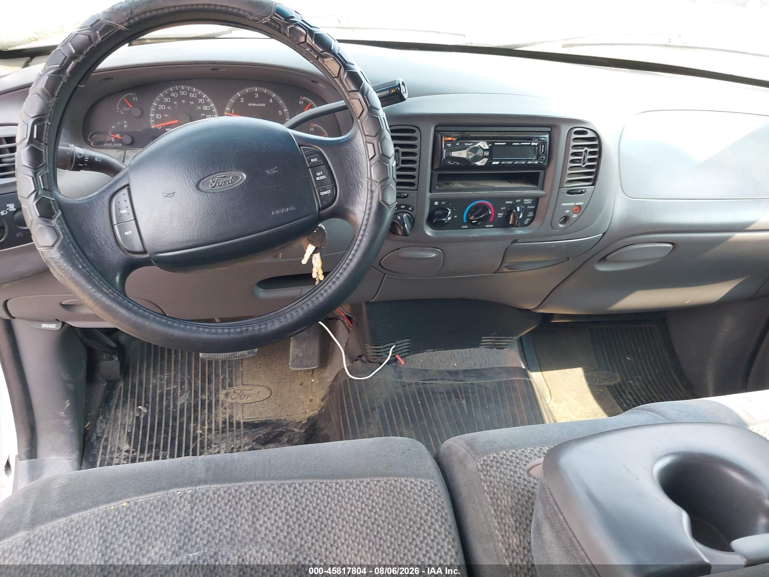 1999 Ford F-150 Lariat/xl/xlt White vin: 1FTRX18L0XNB88202
