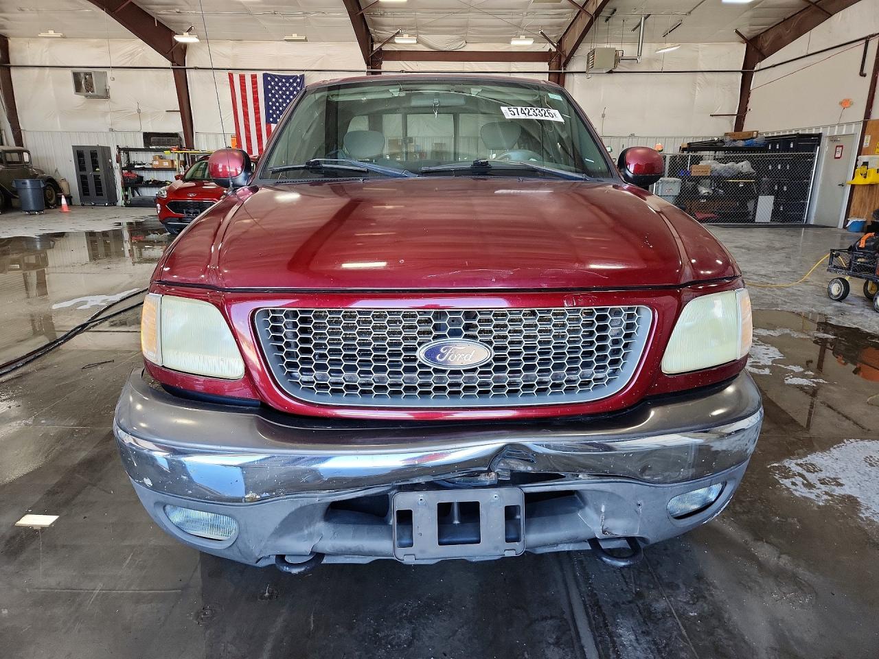 2003 Ford F150 Maroon vin: 1FTRX18L13NA78799