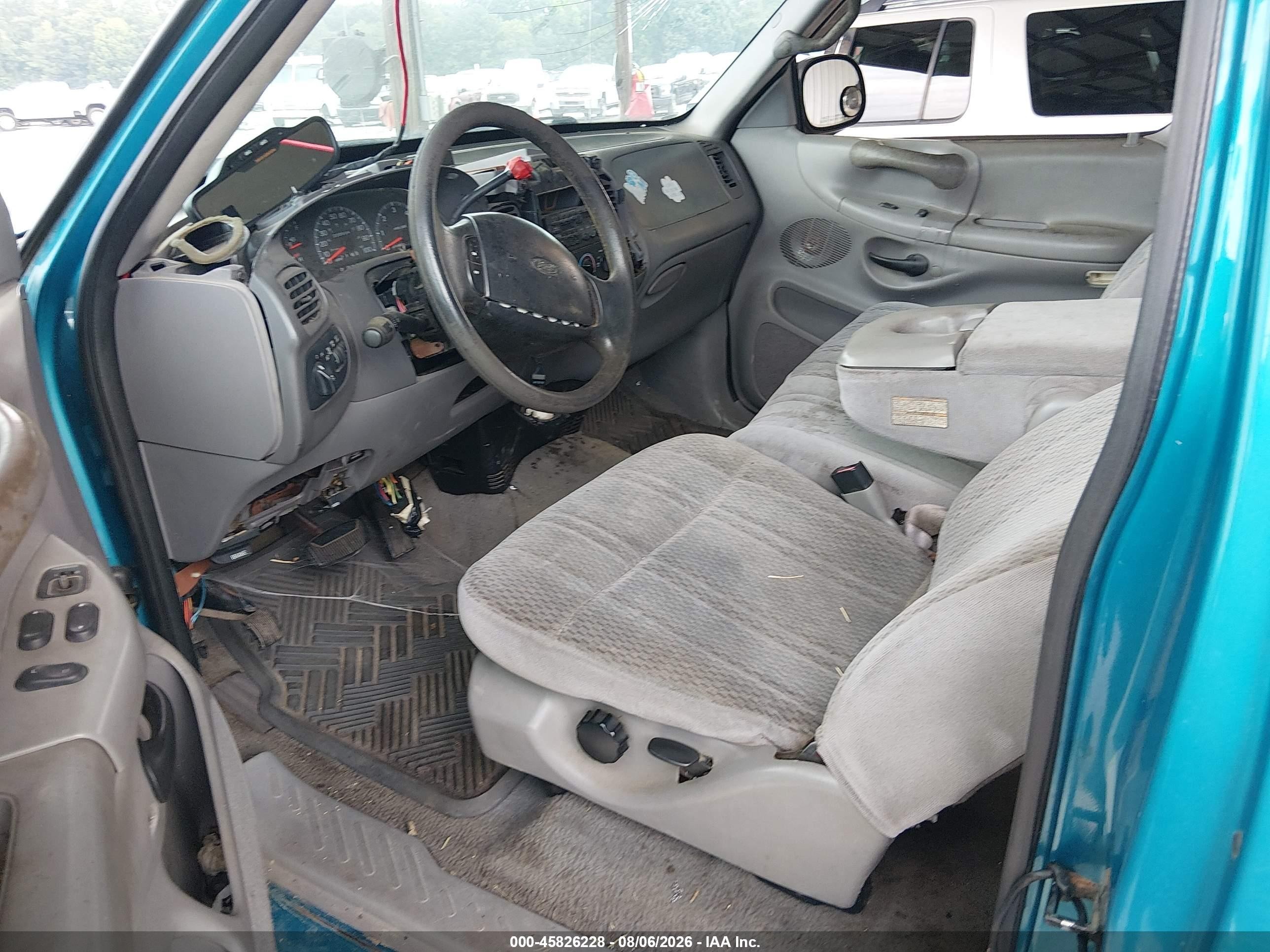 1998 Ford F-150 Lariat/standard/xl/xlt Blue vin: 1FTRX18L1WNA73705