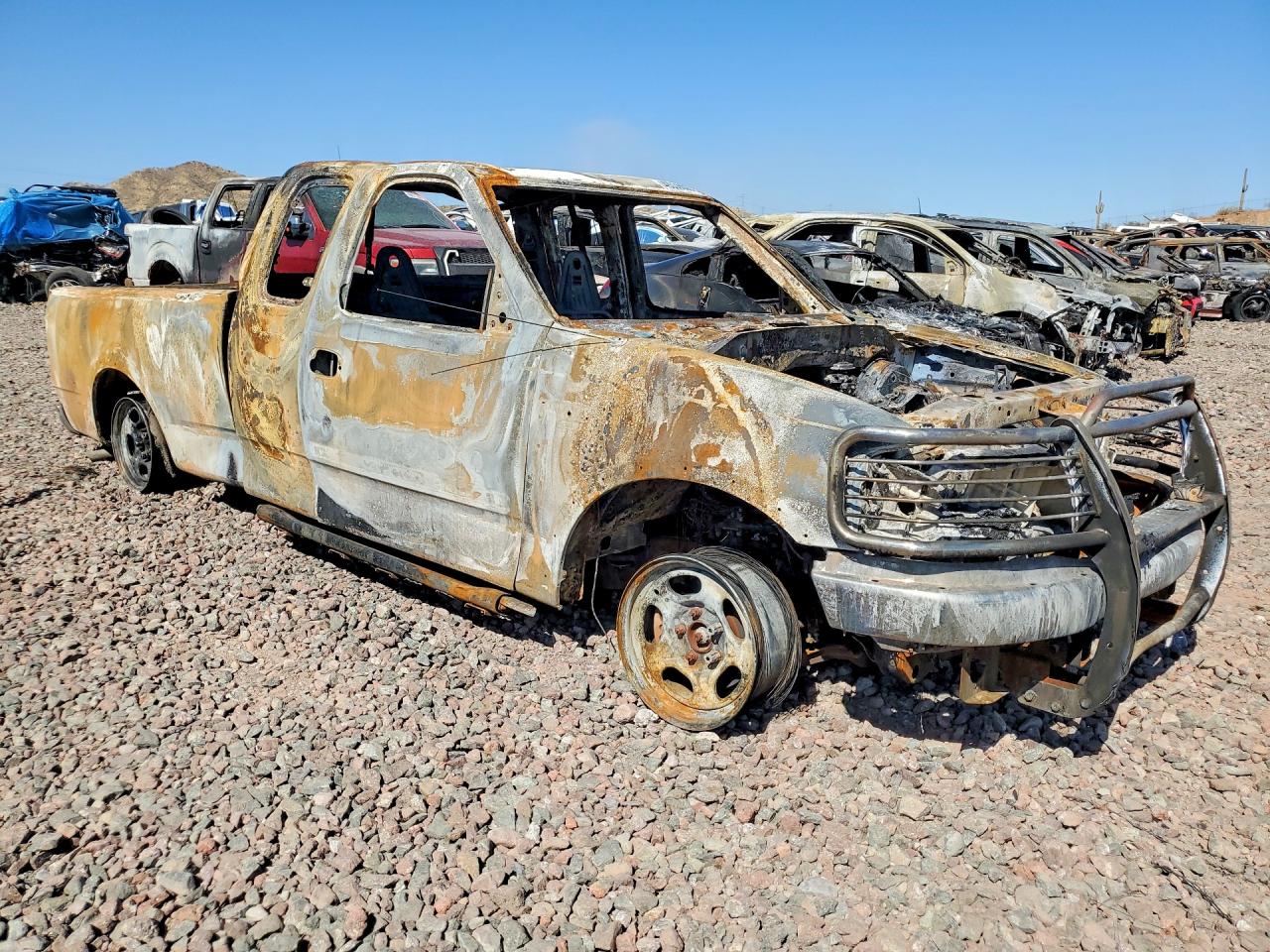 1999 Ford F150 Burn vin: 1FTRX18L1XKB12697