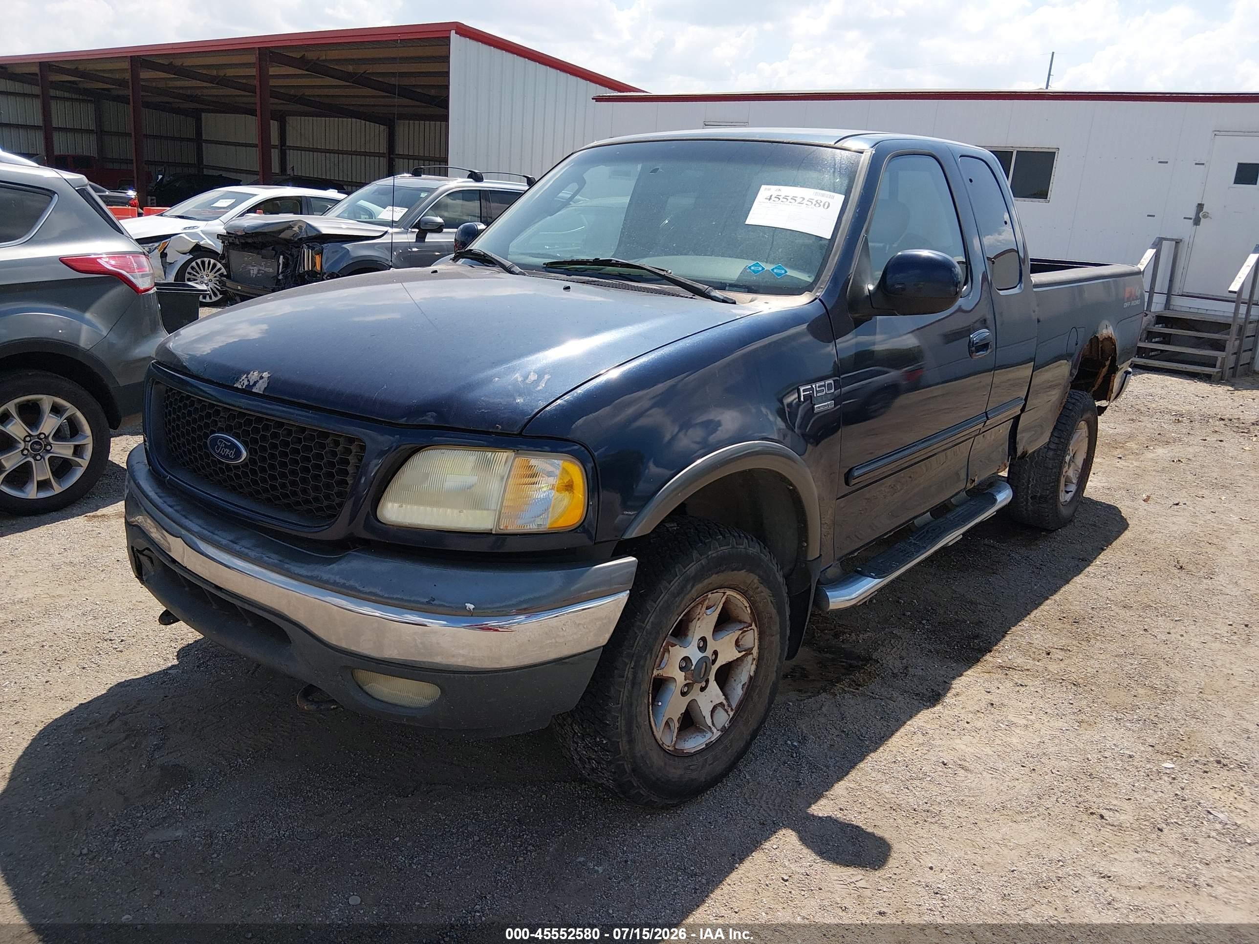 2003 Ford F-150 Lariat/xl/xlt Blue vin: 1FTRX18L23NA48761