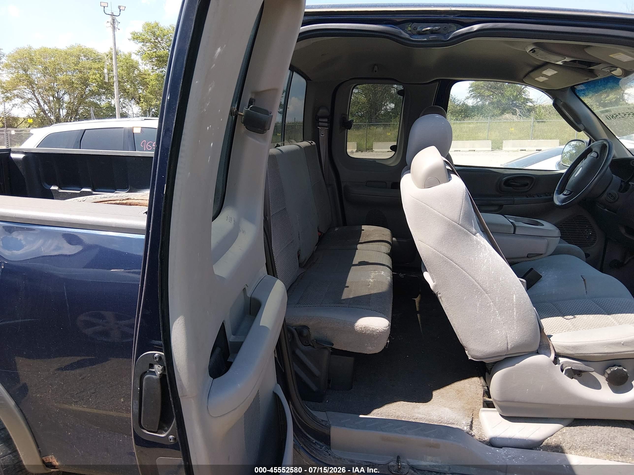 2003 Ford F-150 Lariat/xl/xlt Blue vin: 1FTRX18L23NA48761