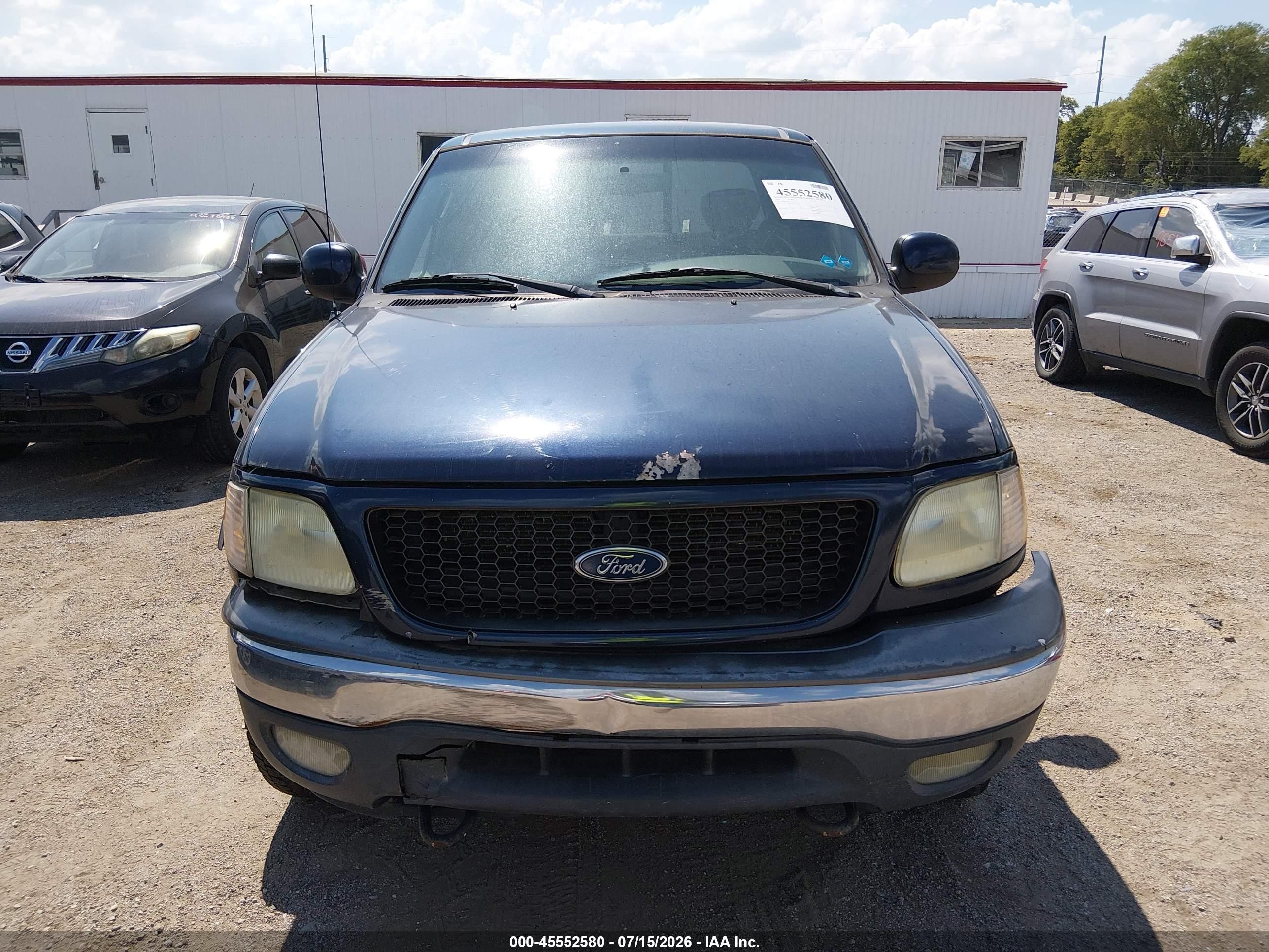 2003 Ford F-150 Lariat/xl/xlt Blue vin: 1FTRX18L23NA48761
