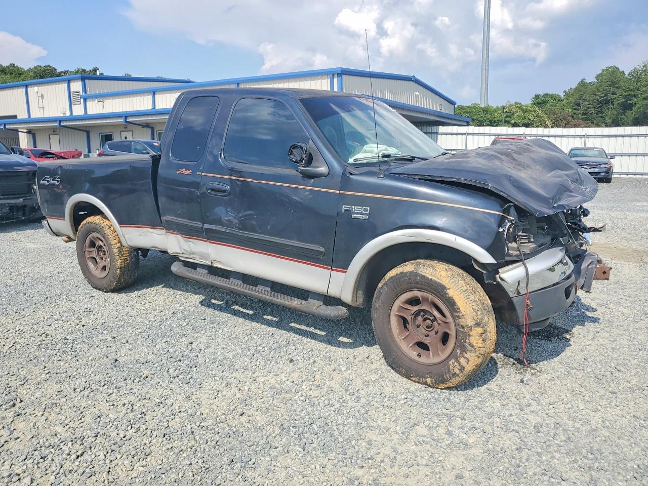 1999 Ford F150 Black vin: 1FTRX18L2XNC01483