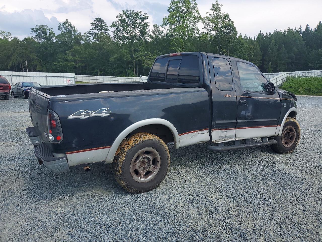 1999 Ford F150 Black vin: 1FTRX18L2XNC01483