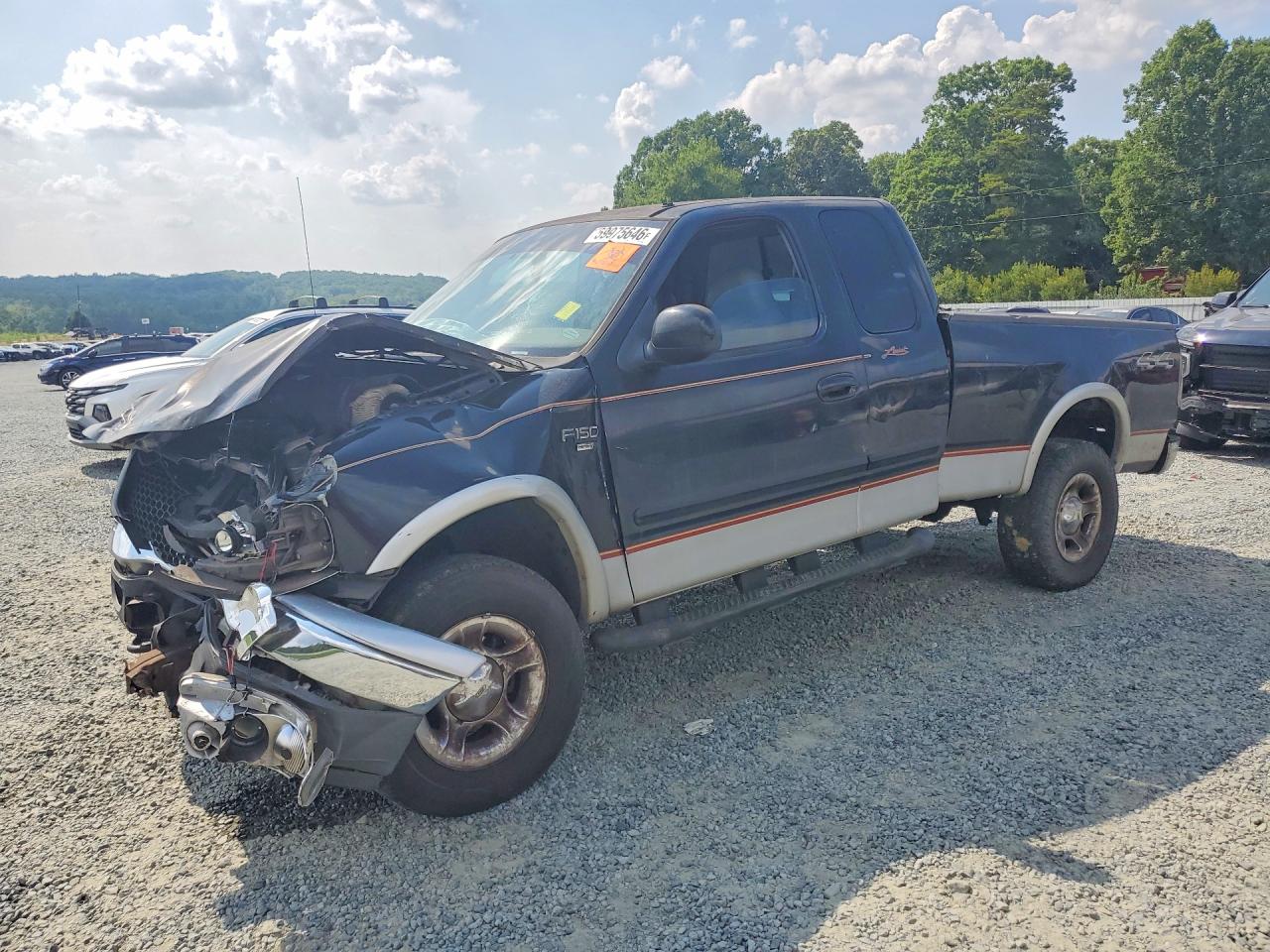 1999 Ford F150 Black vin: 1FTRX18L2XNC01483