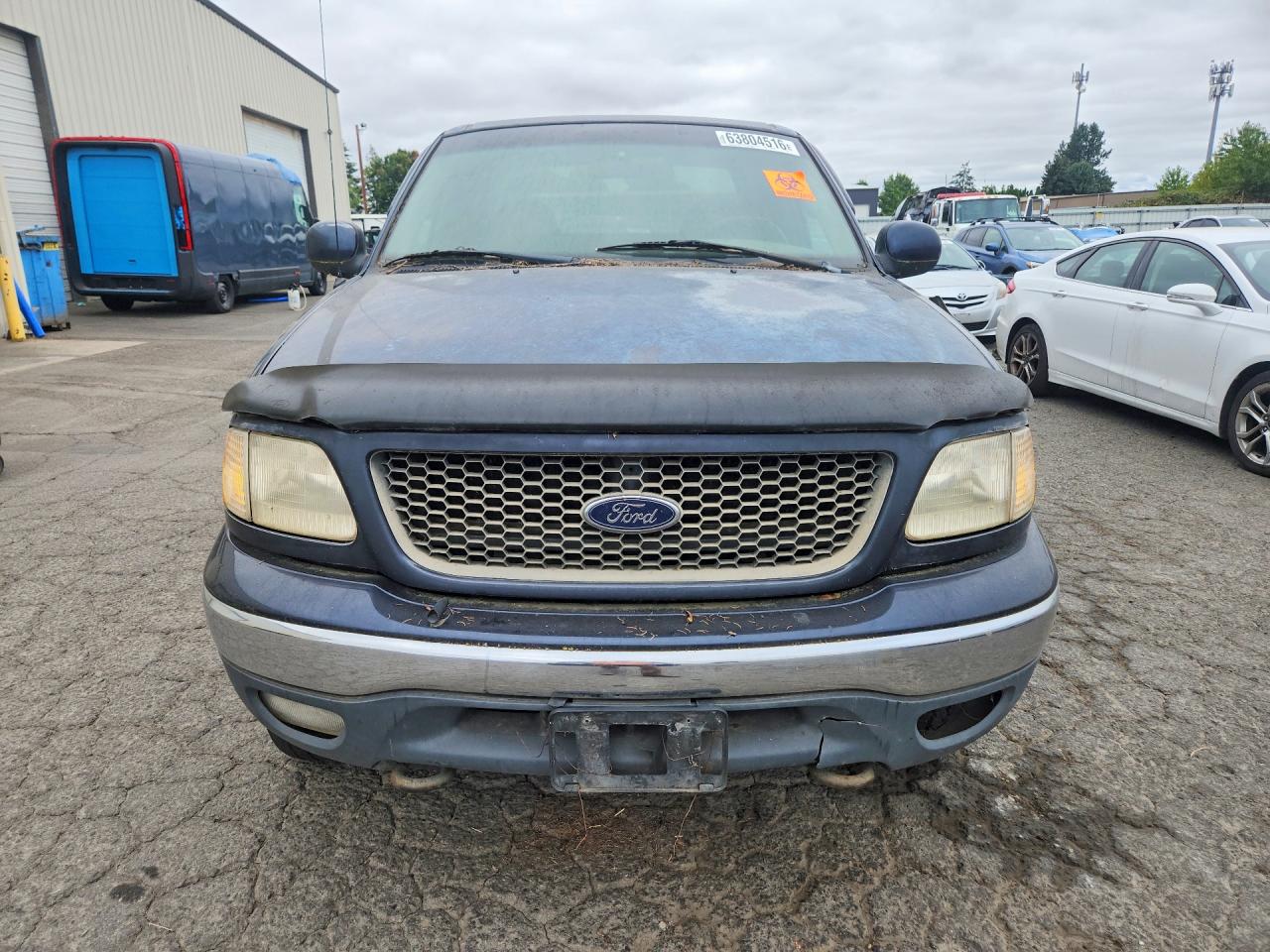 2000 Ford F150 Blue vin: 1FTRX18L2YNA44491
