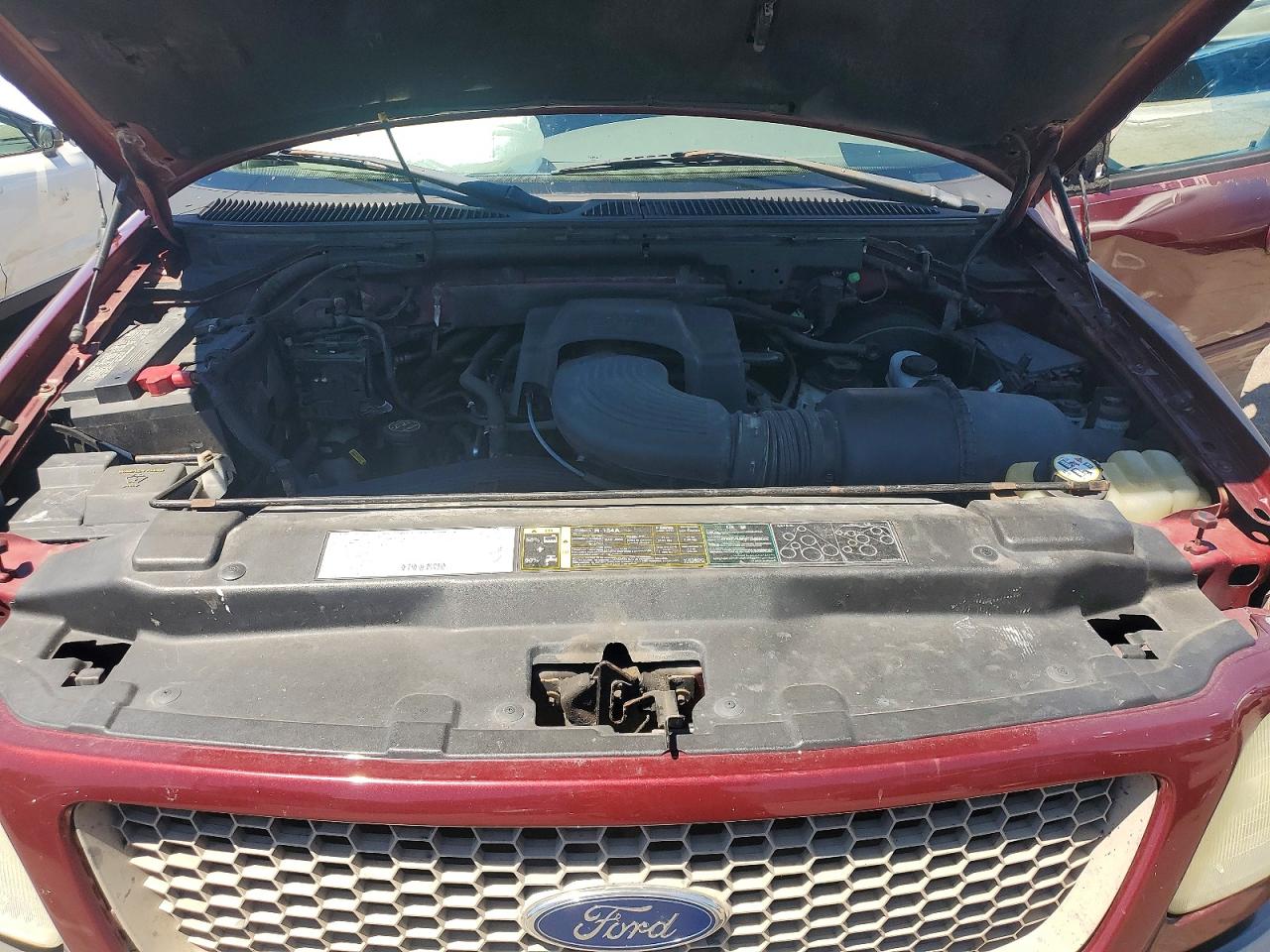 2003 Ford F150 Burgundy vin: 1FTRX18L33NA02663