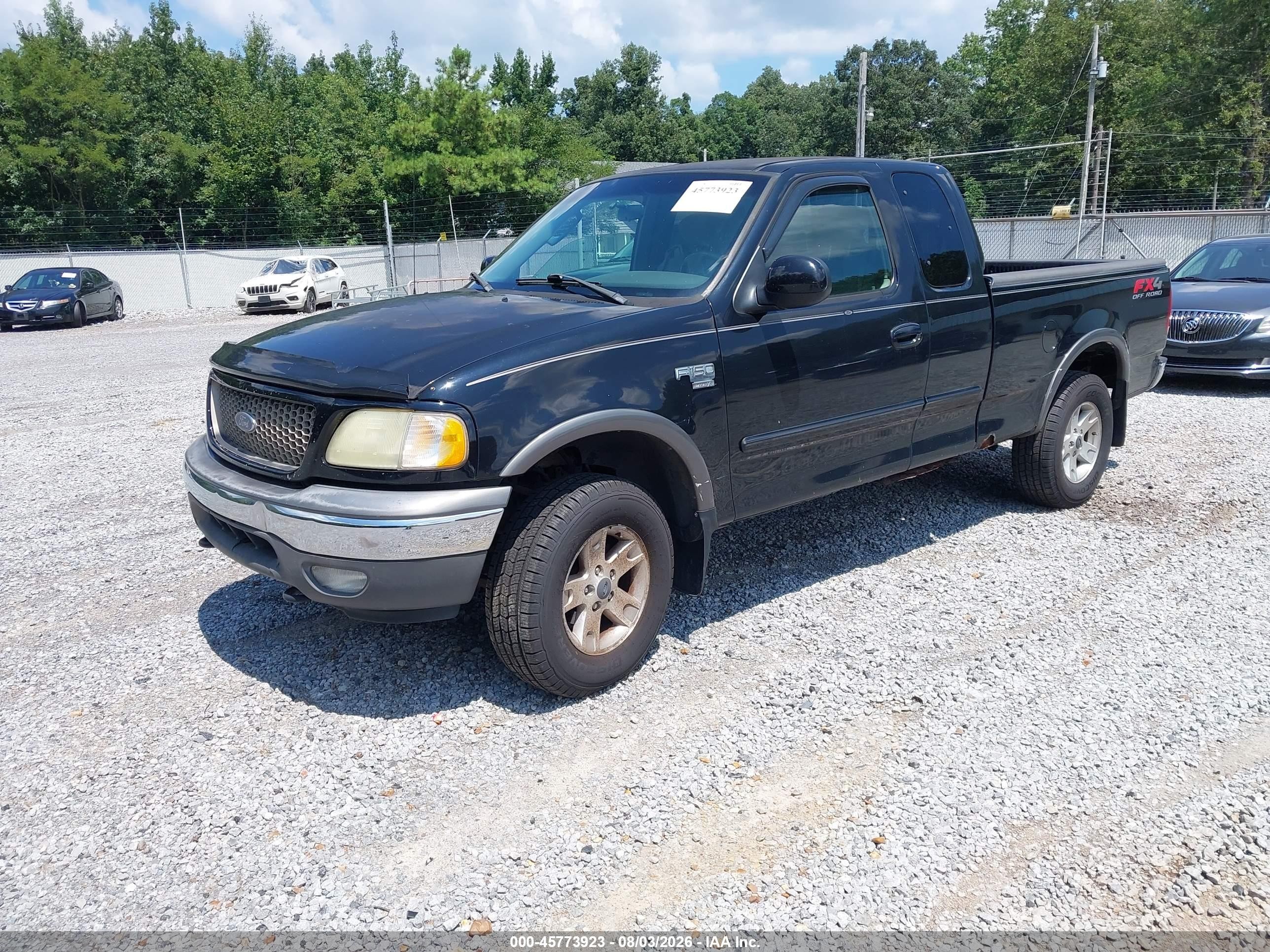 2003 Ford F-150 Lariat/xl/xlt Black vin: 1FTRX18L33NB45287