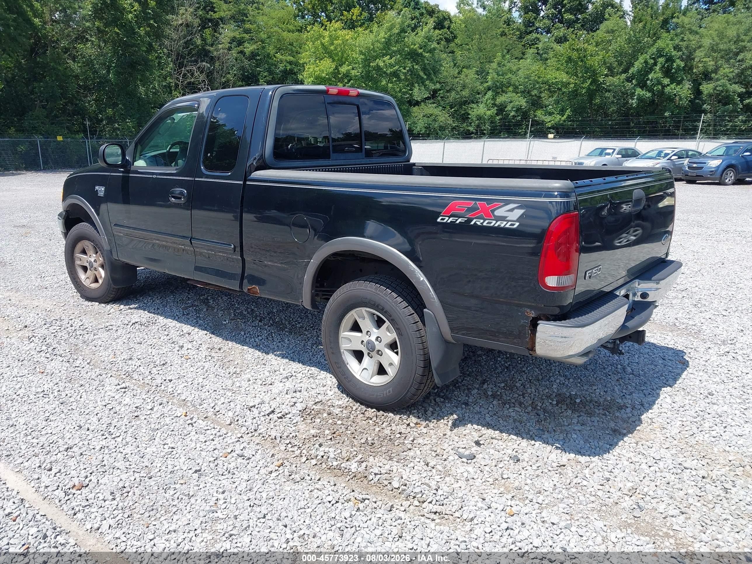 2003 Ford F-150 Lariat/xl/xlt Black vin: 1FTRX18L33NB45287