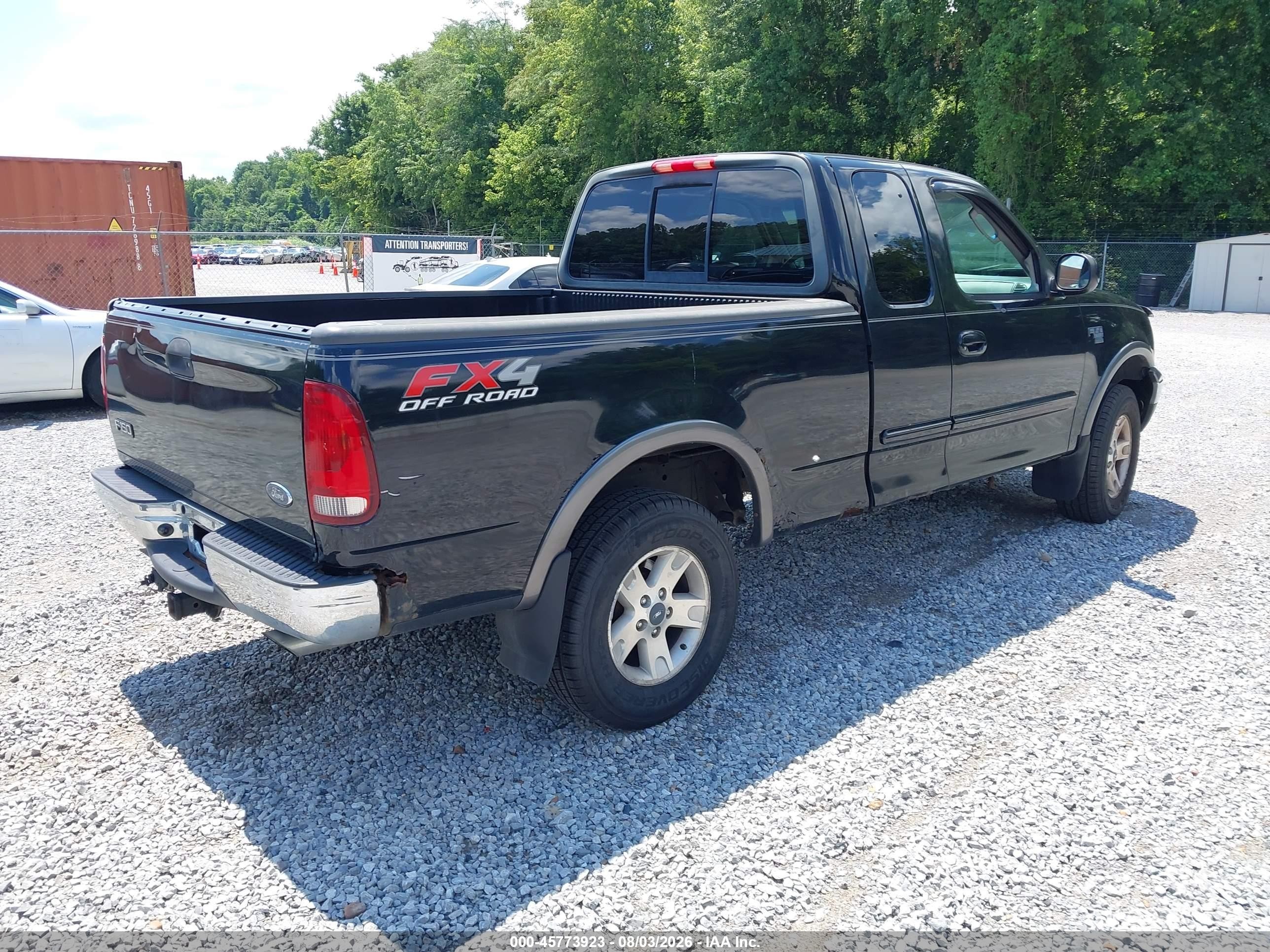 2003 Ford F-150 Lariat/xl/xlt Black vin: 1FTRX18L33NB45287