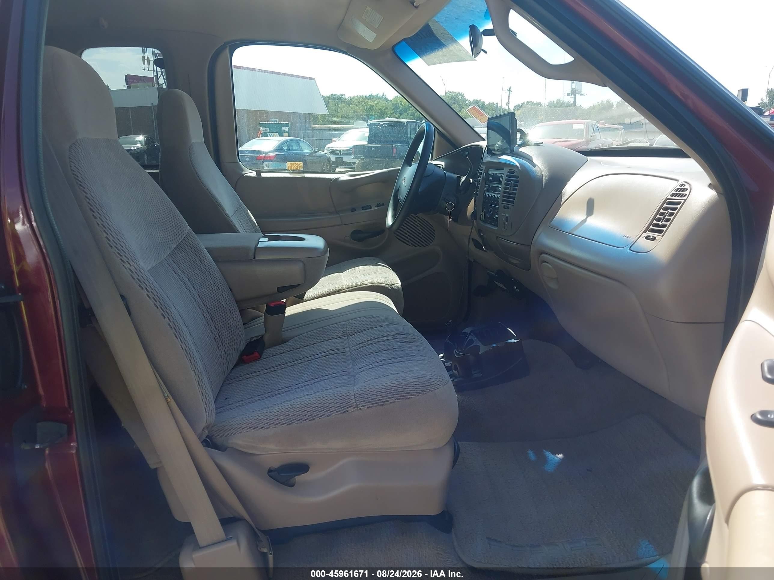 1998 Ford F-150 Lariat/standard/xl/xlt Maroon vin: 1FTRX18L3WKB29211