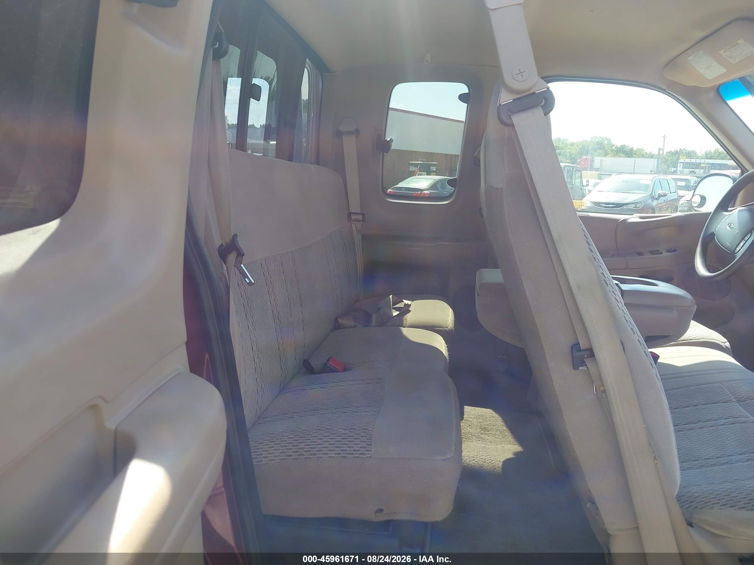 1998 Ford F-150 Lariat/standard/xl/xlt Maroon vin: 1FTRX18L3WKB29211