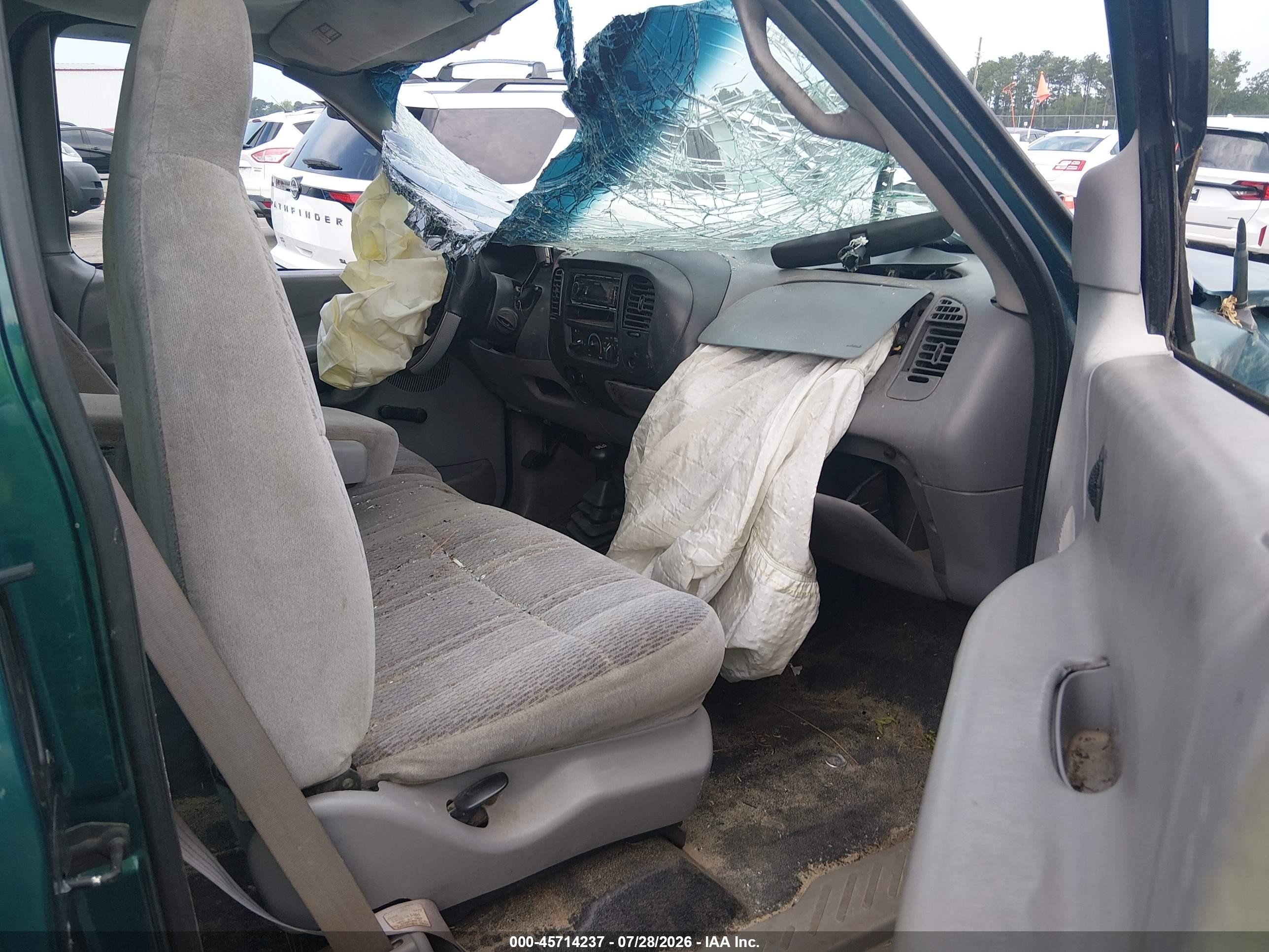 1998 Ford F-150 Lariat/standard/xl/xlt Green vin: 1FTRX18L3WNB24170