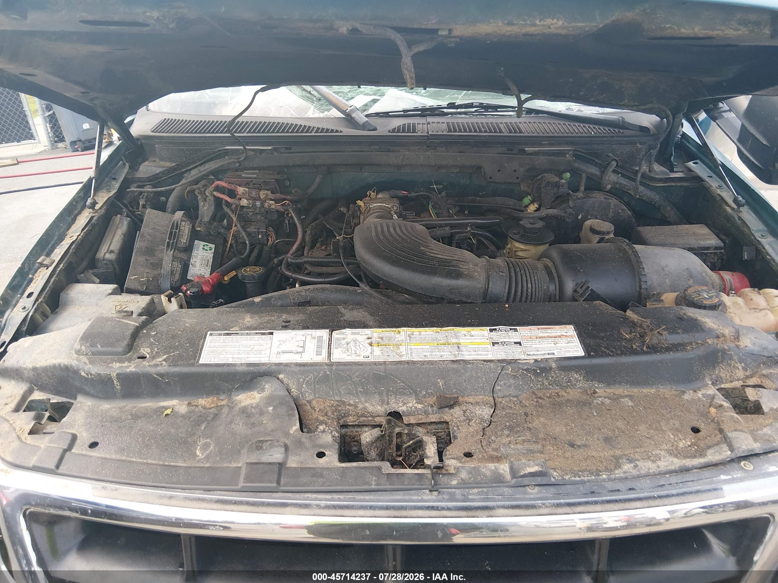 1998 Ford F-150 Lariat/standard/xl/xlt Green vin: 1FTRX18L3WNB24170