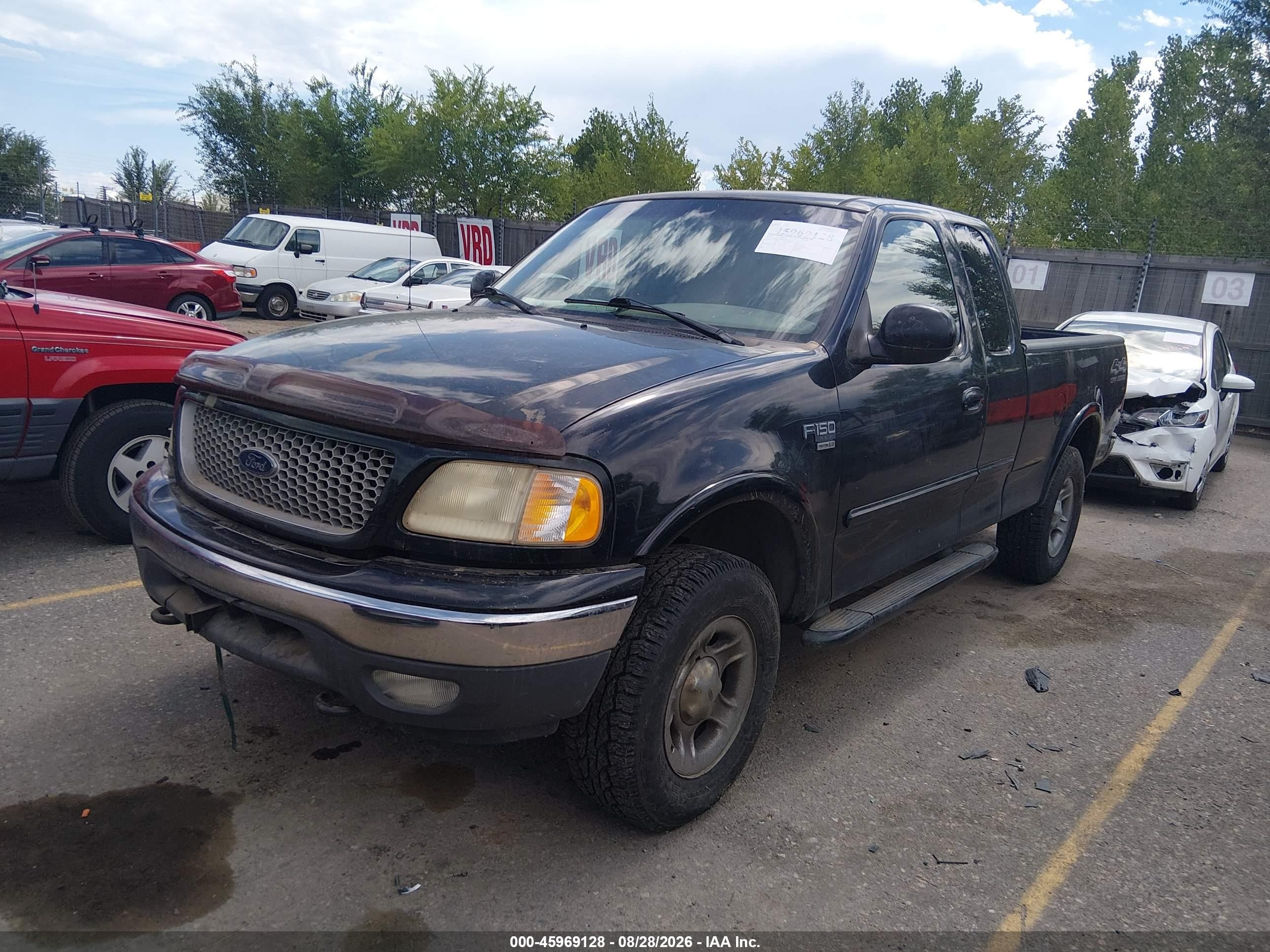 1999 Ford F-150 Lariat/xl/xlt Black vin: 1FTRX18L3XKB51226