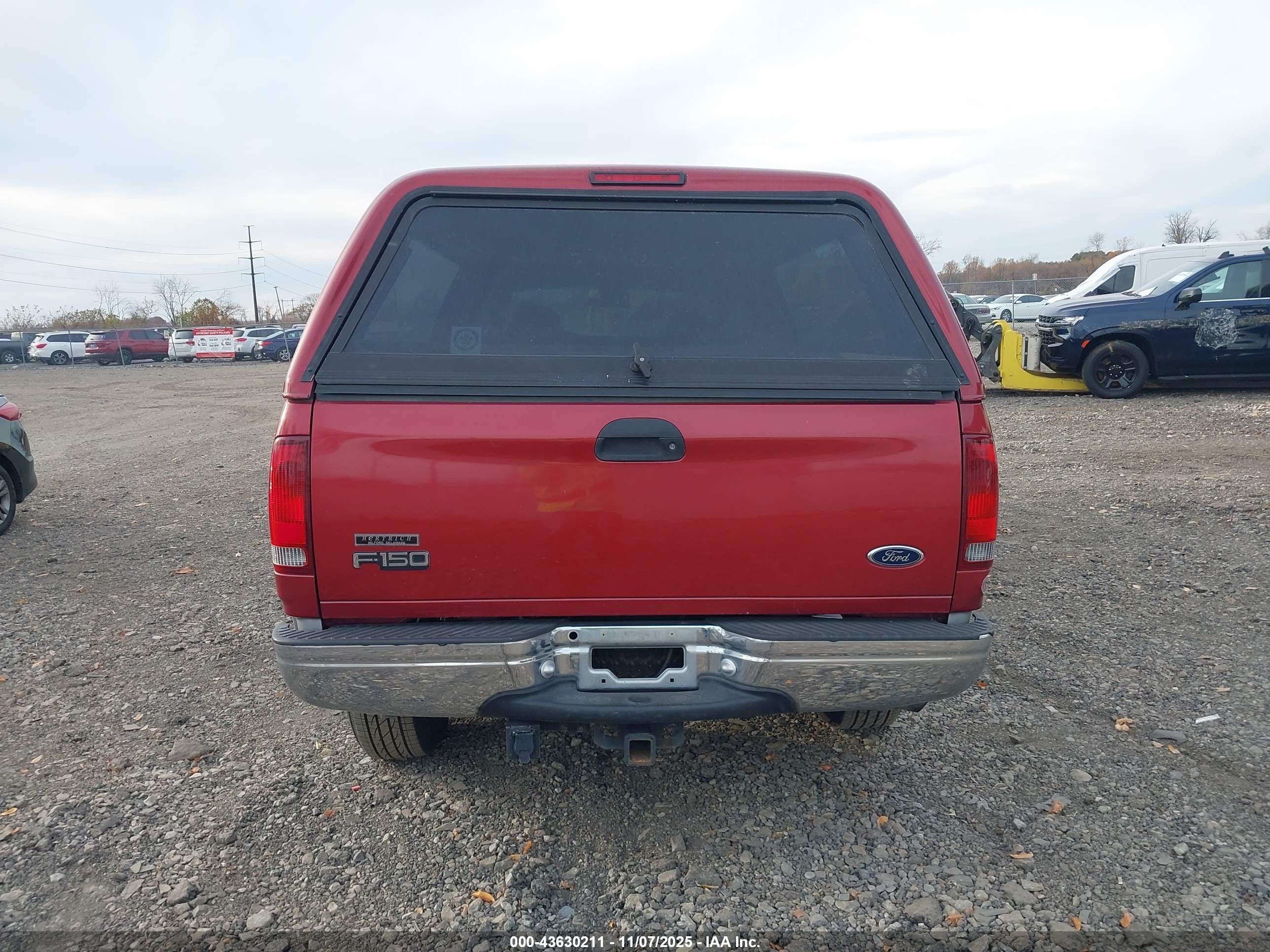 2000 Ford F-150 Lariat/work Series/xl/xlt Красный vin: 1FTRX18L3YNA21544