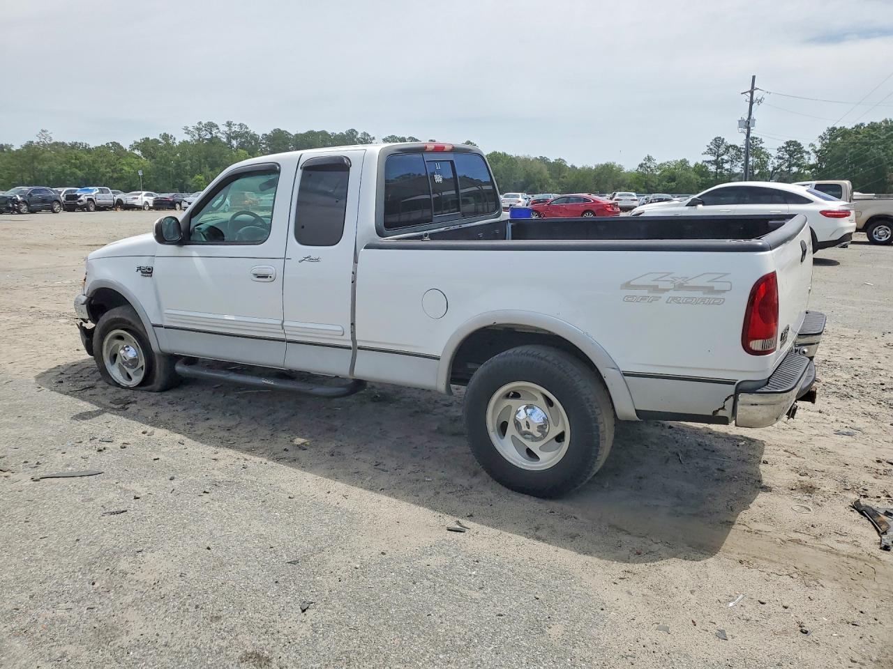 2000 Ford F150 White vin: 1FTRX18L3YNA38893